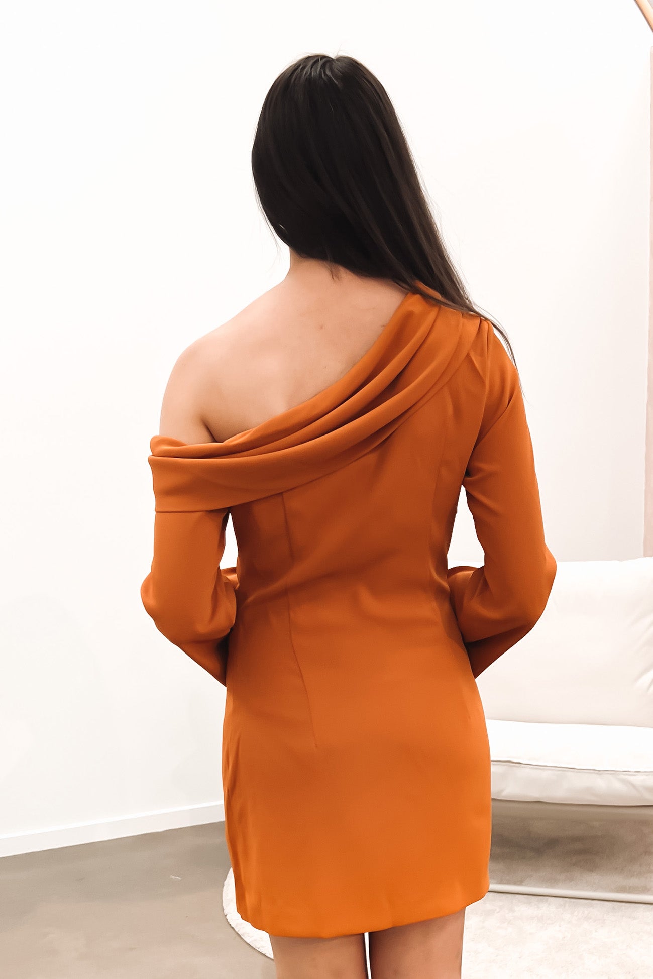 Sense Of You Mini Dress Orange