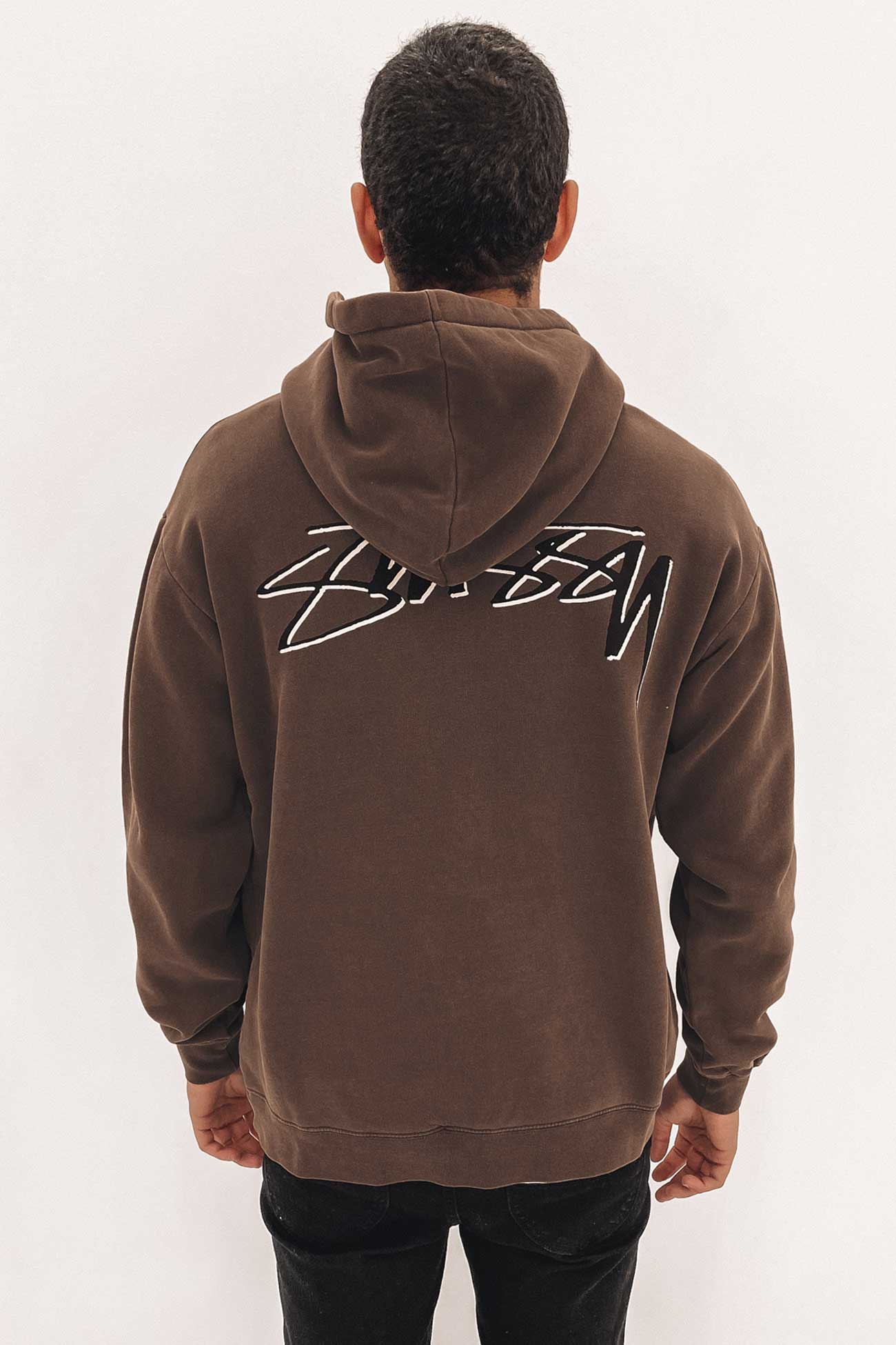 Shadow Script Hood Pigment Brown