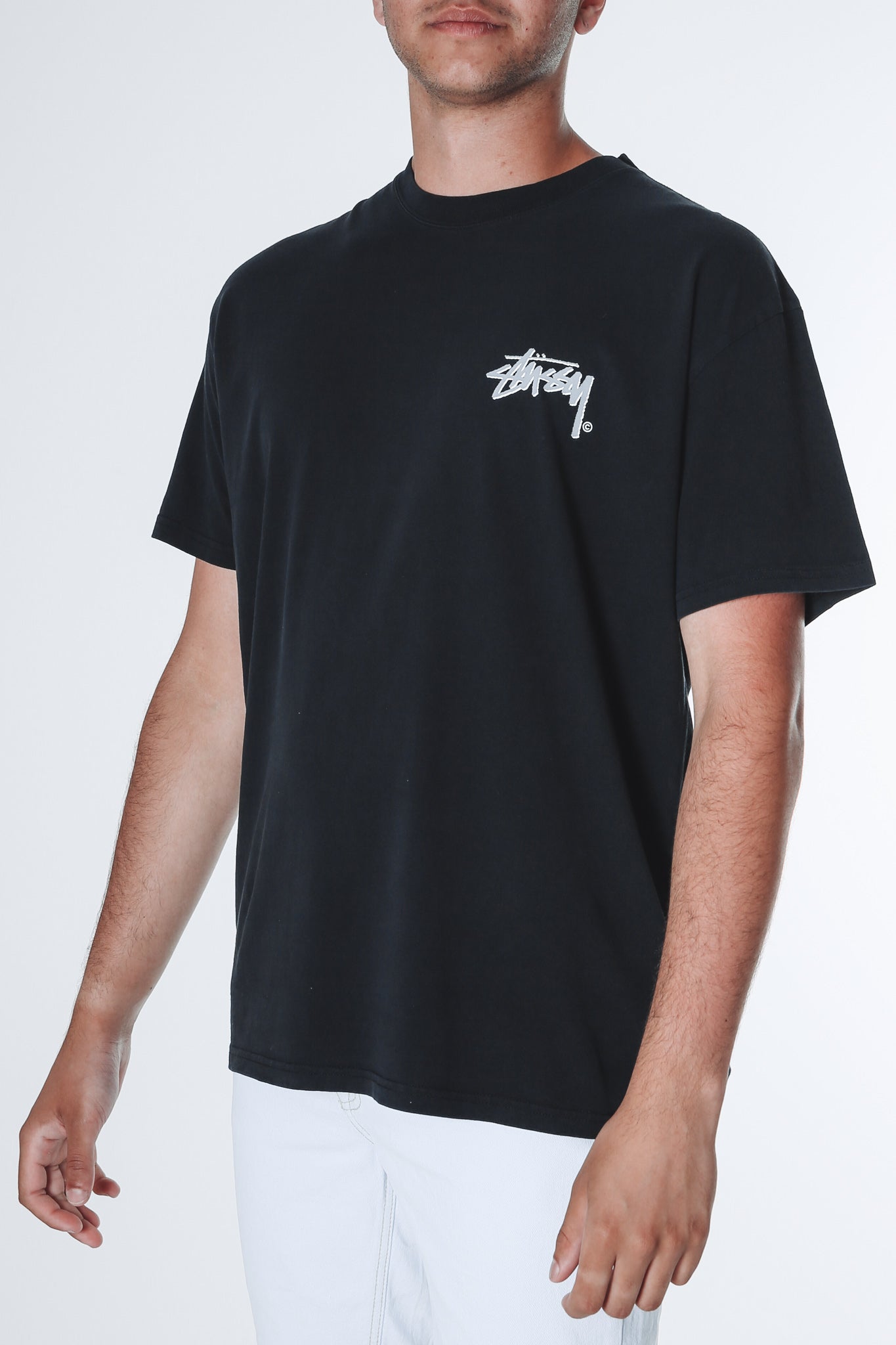 Shadow Stock Short Sleeve Tee Pigment Black