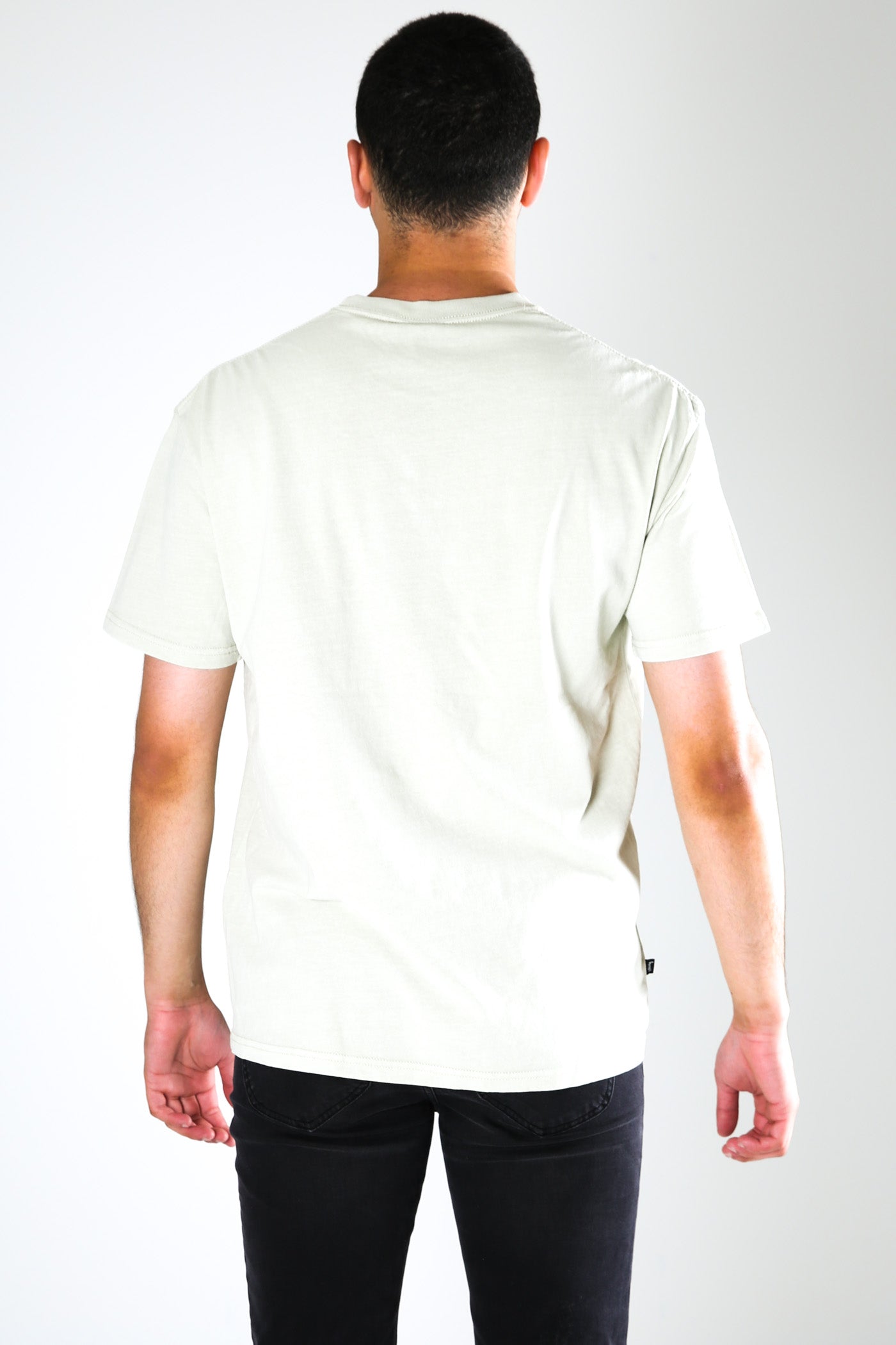 Shadow Stock Short Sleeve Tee Pigment White Sand