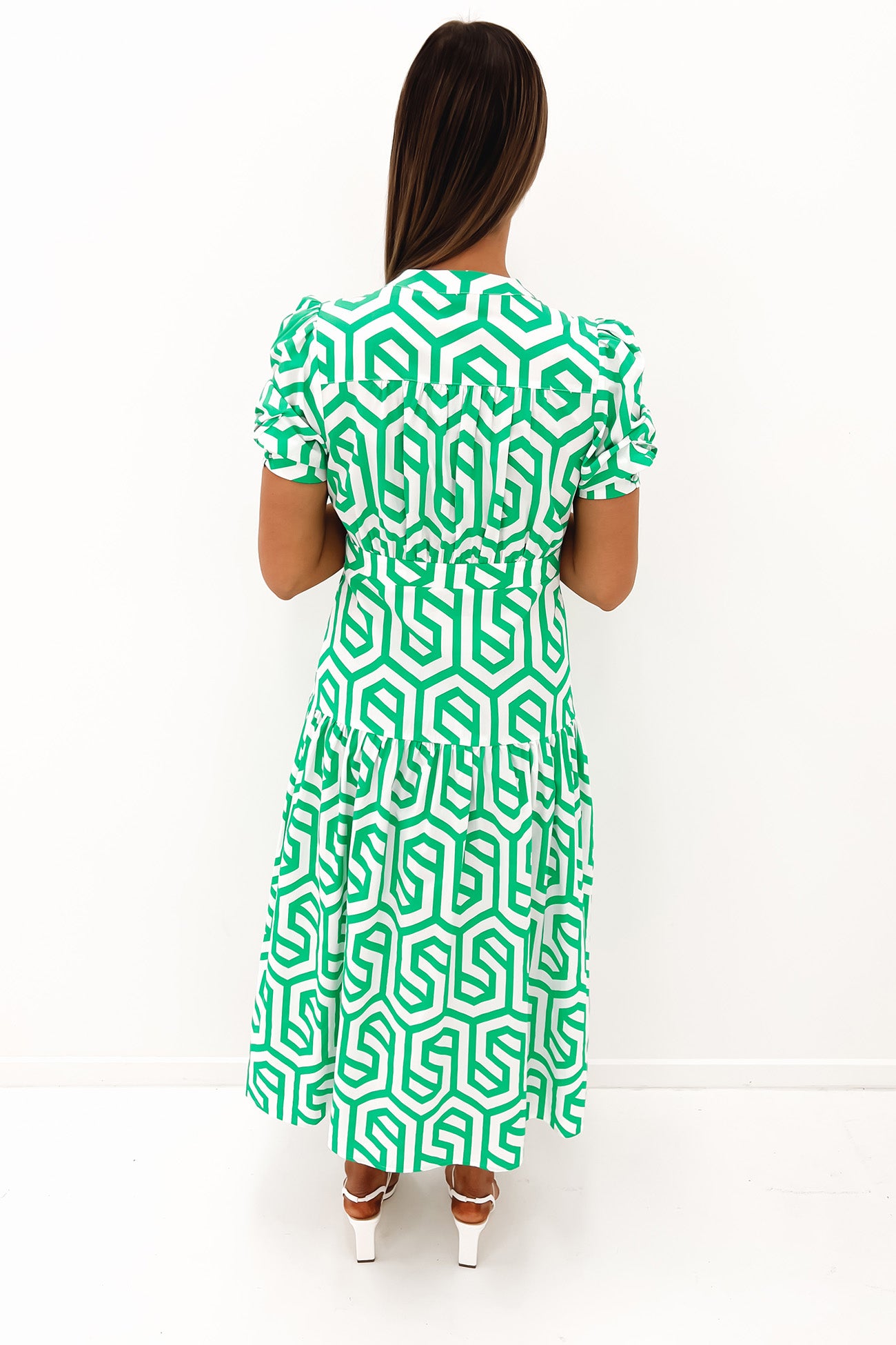 Sharee Midi Dress Green