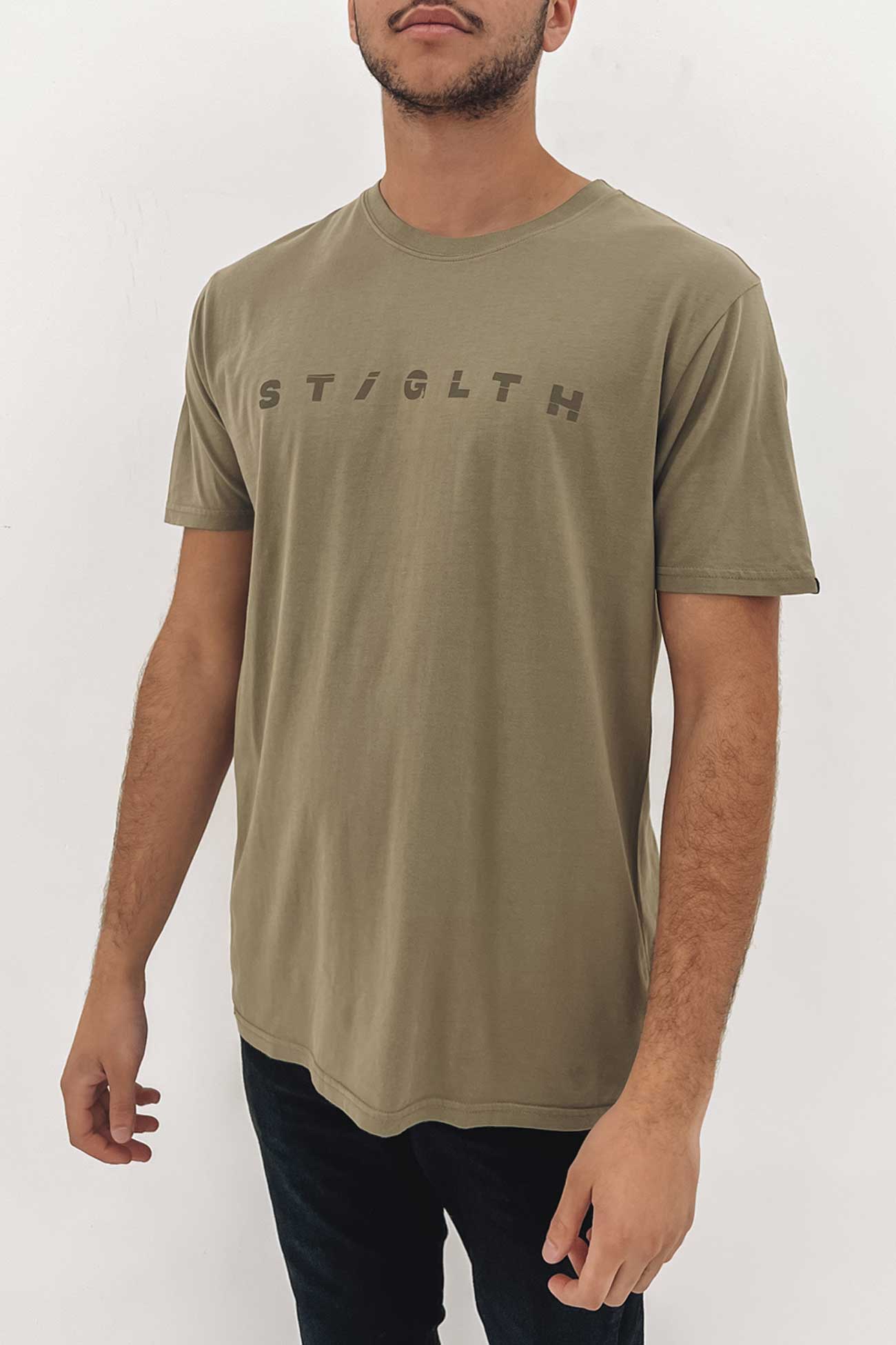 Shattered Tee Khaki