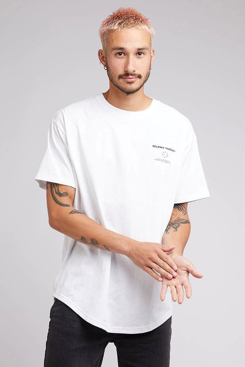 Shredder Tail Tee White