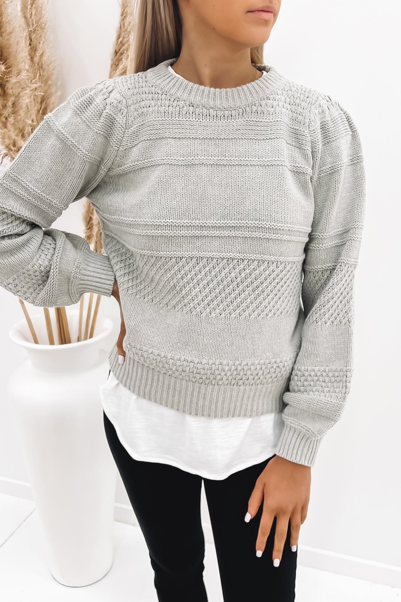 Sianna Knit Grey