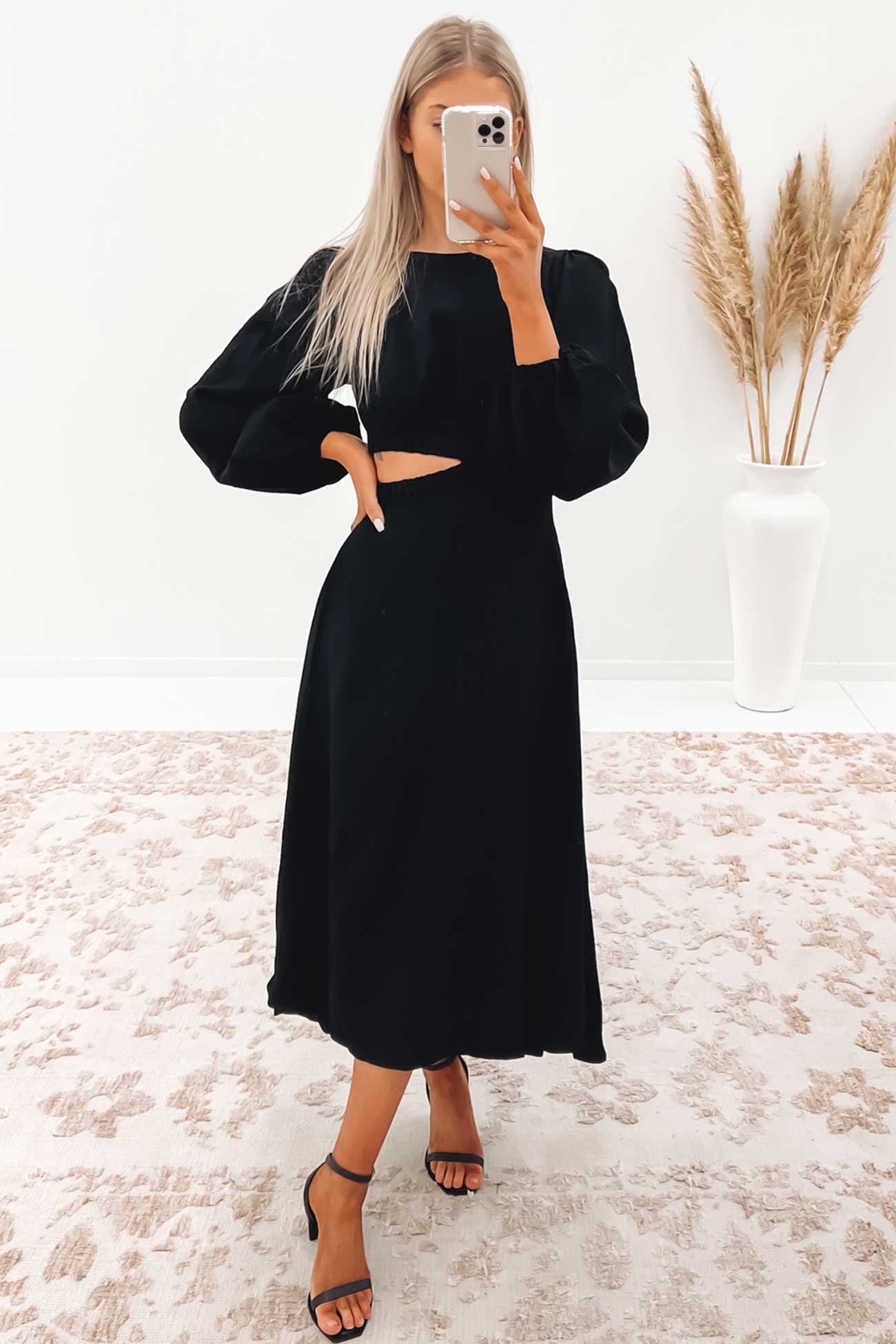 Sienah Maxi Dress Black