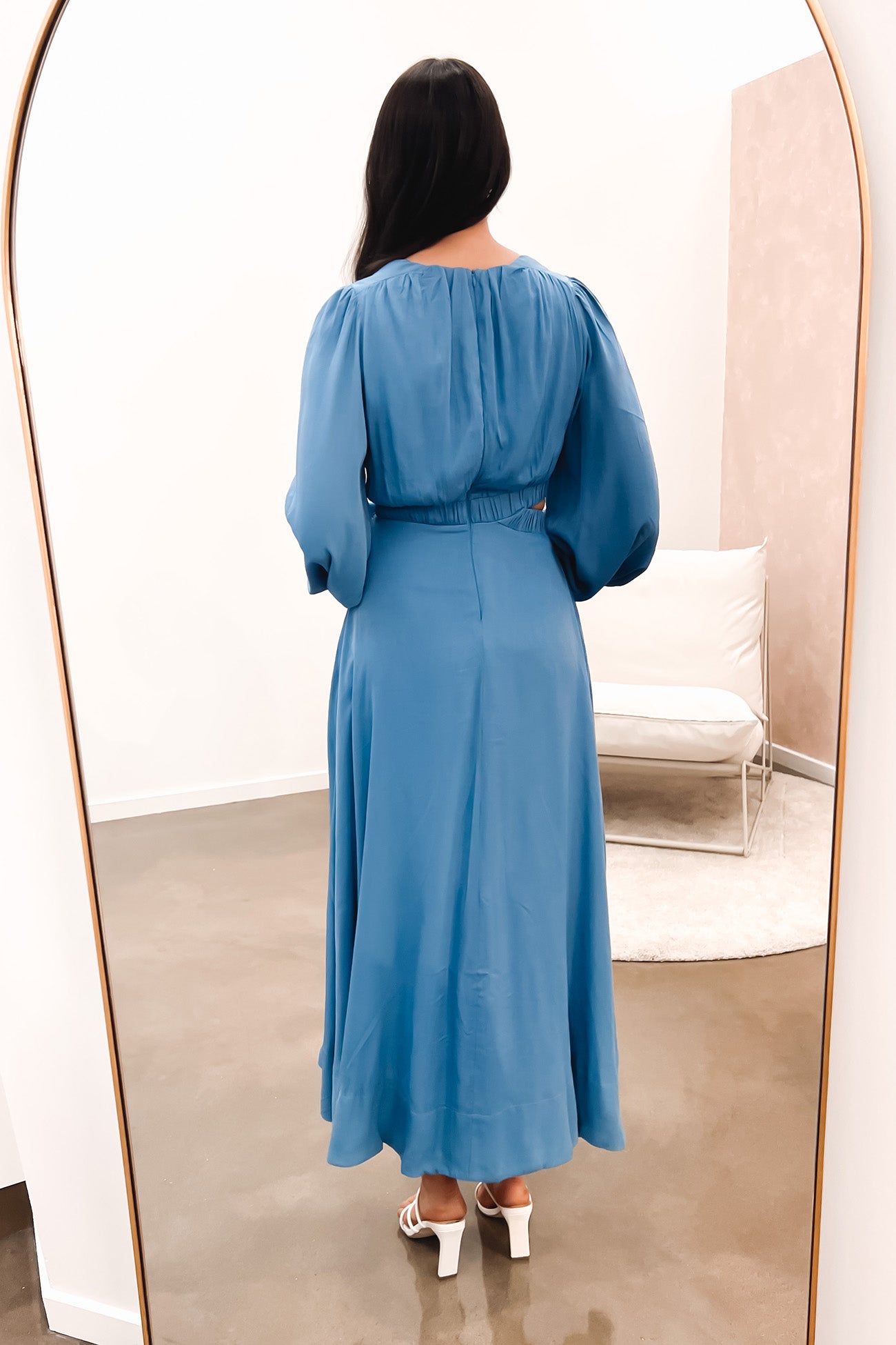 Sienah Maxi Dress Blue