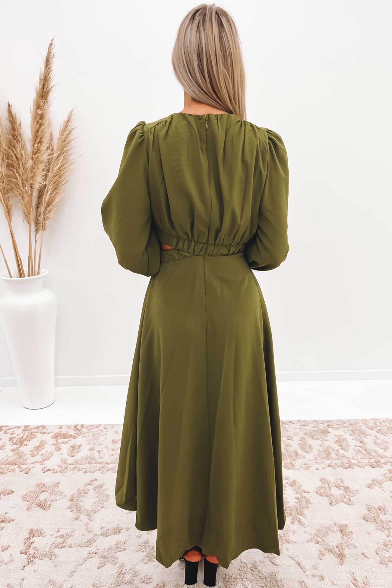 Sienah Maxi Dress Olive