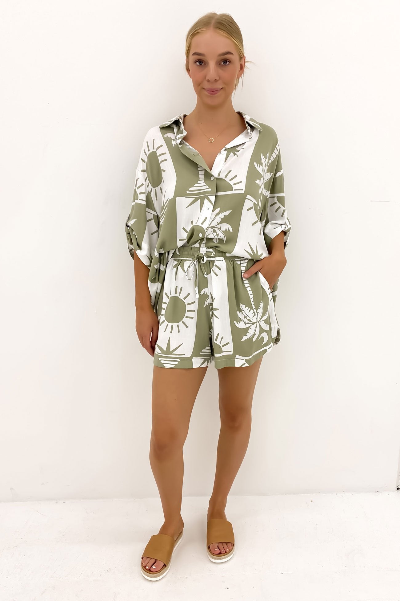 Sienna Shirt Sage Ipanema