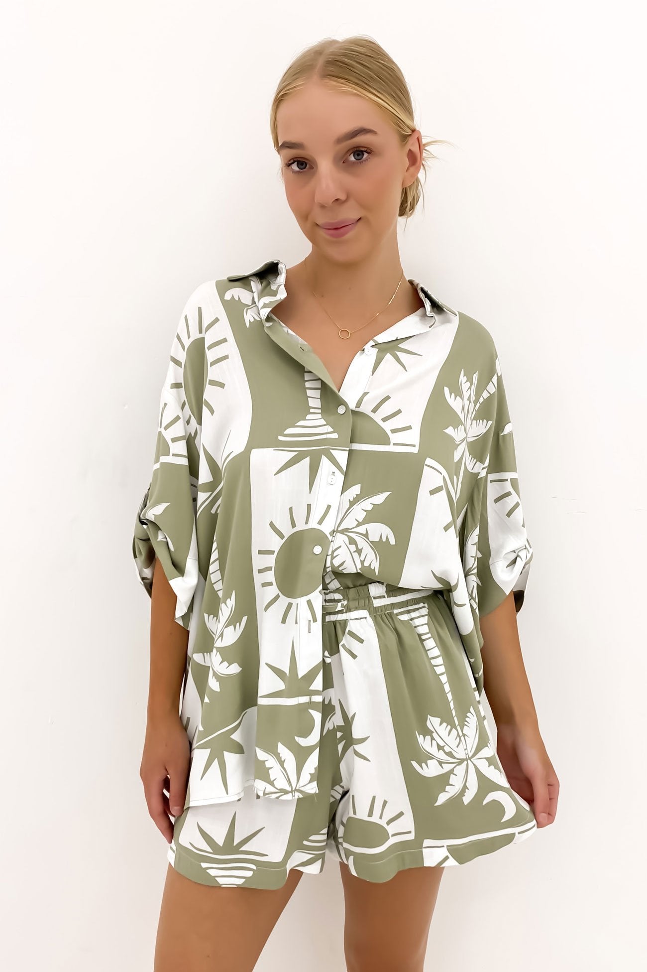 Sienna Shirt Sage Ipanema