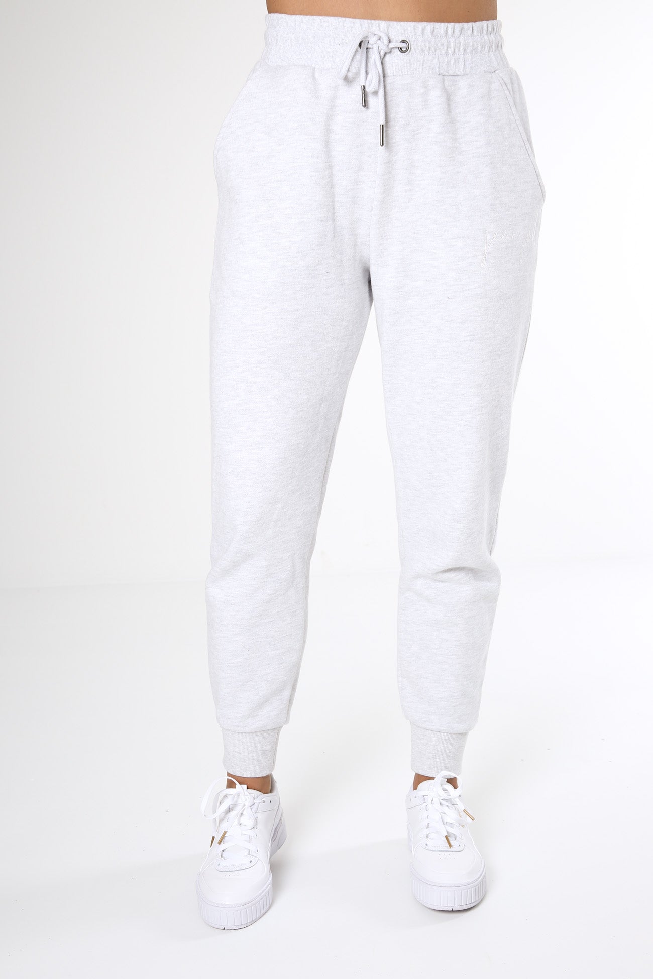 Signature Trackpant Snow Marle