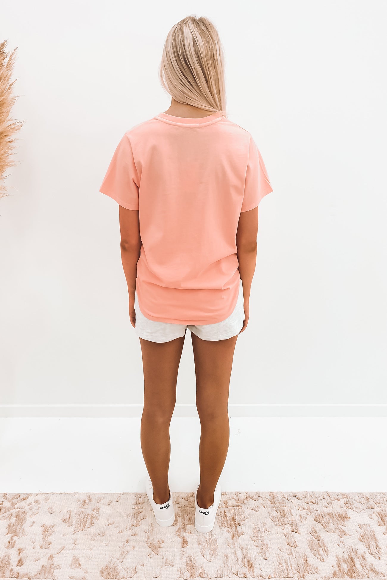 Signature Tee Peach