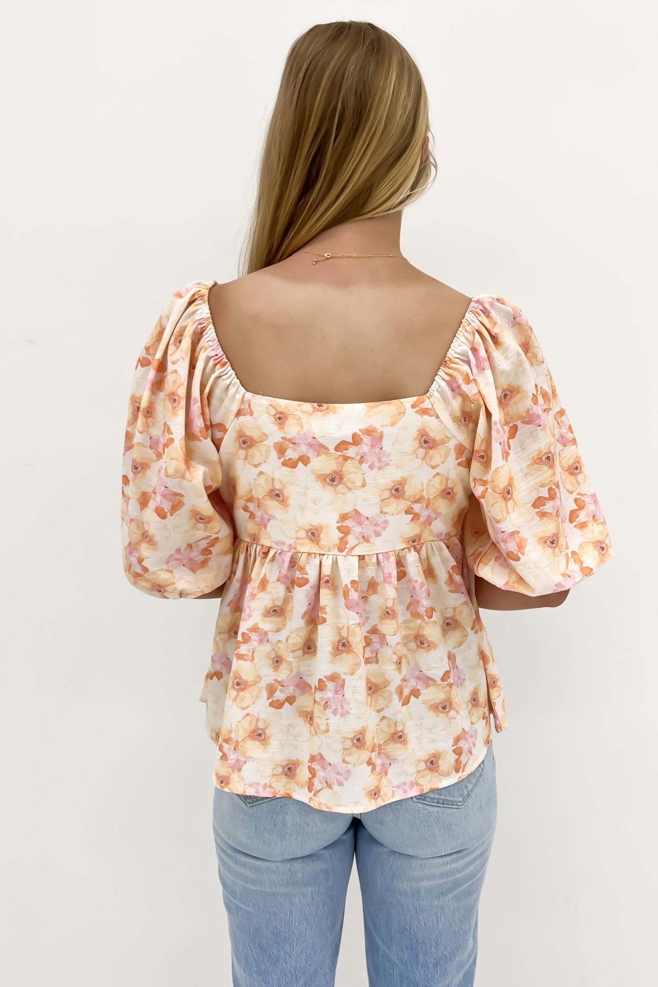 Silas Top Citrus Floral