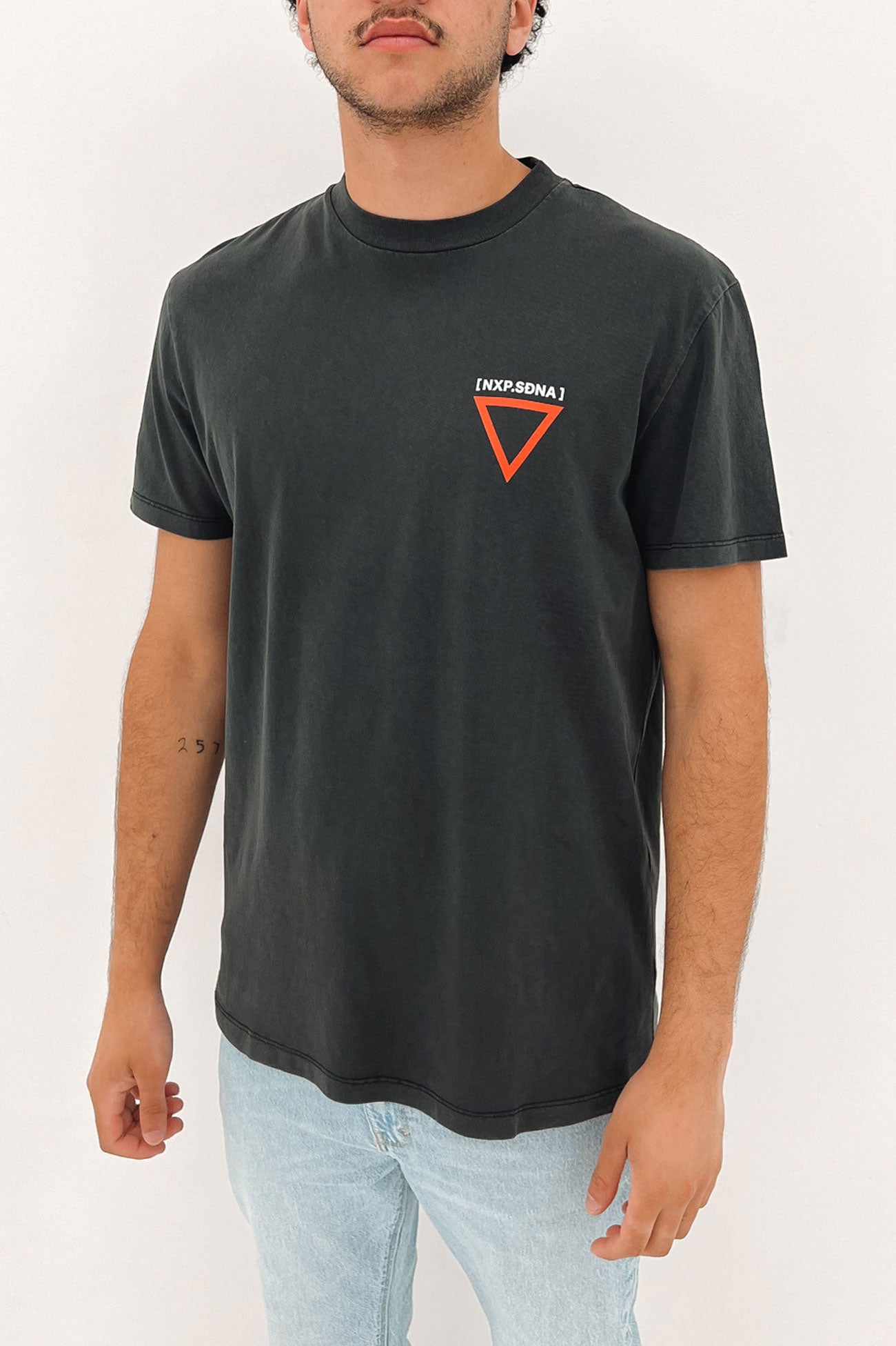 Silent Relaxed Tee Pigment Black