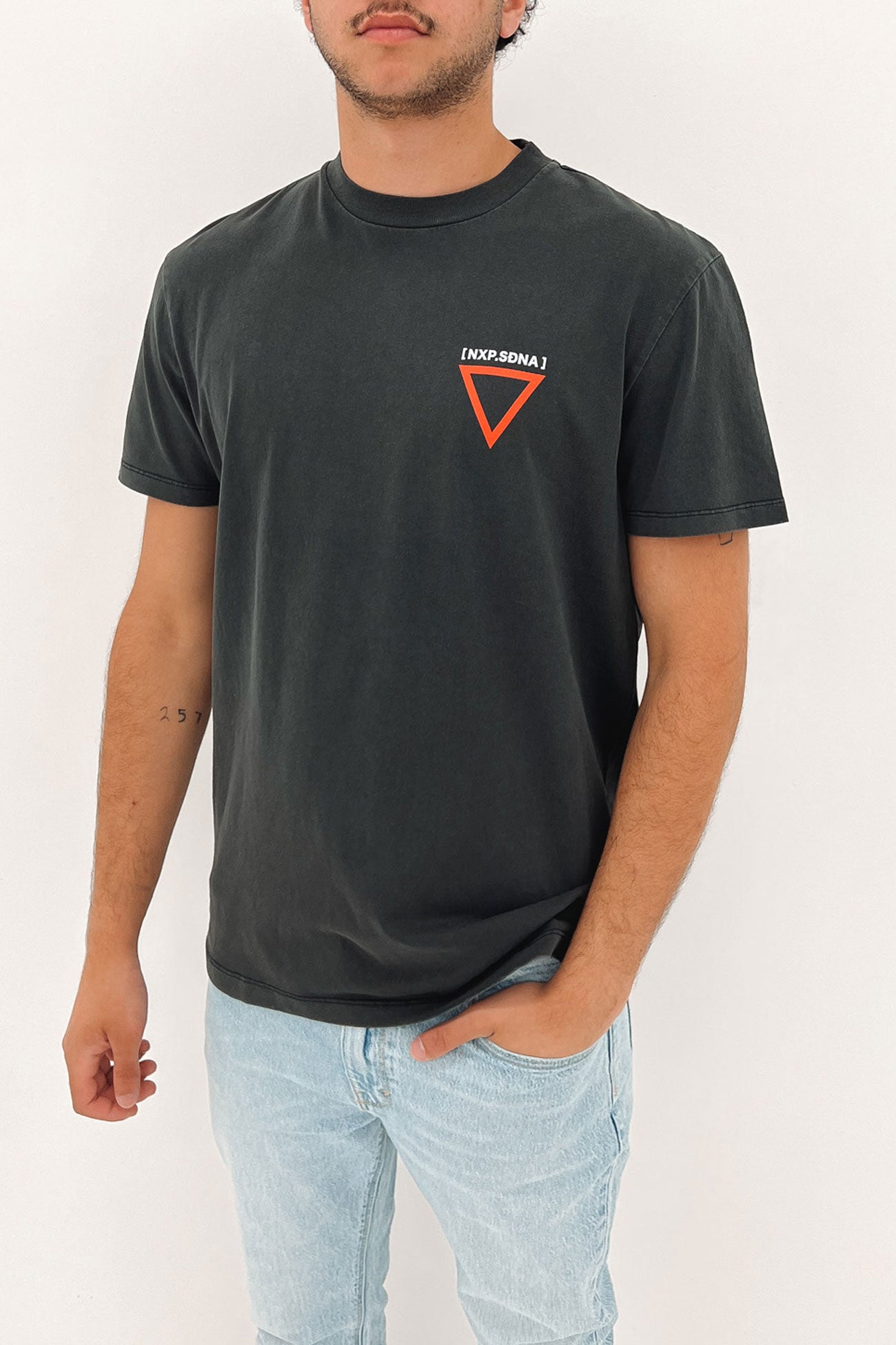 Silent Relaxed Tee Pigment Black