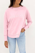 Simplified Crew Bright Pink