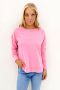 Simplified Crew Bright Pink