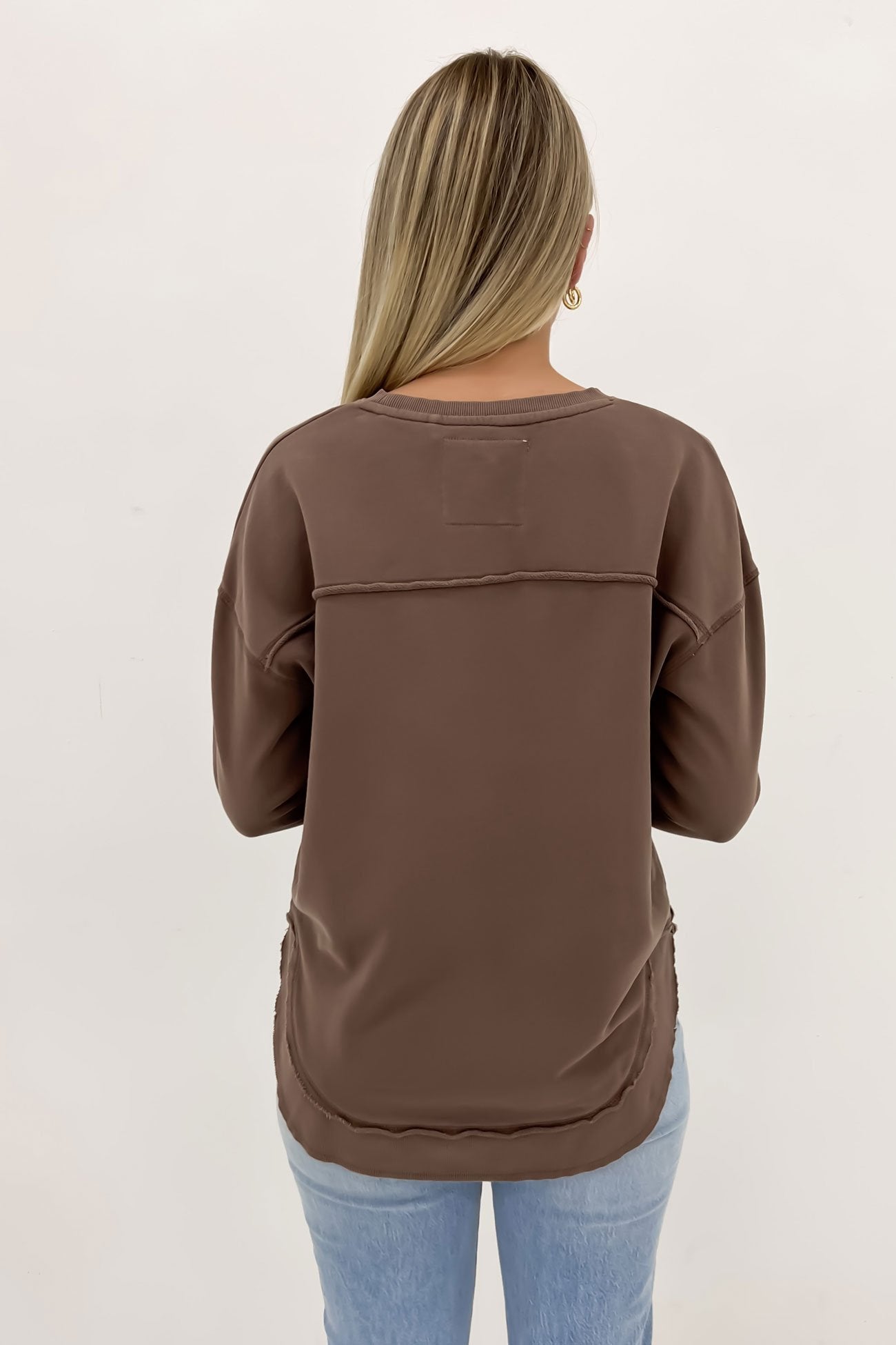 Simplified Crew Chocolate Brown