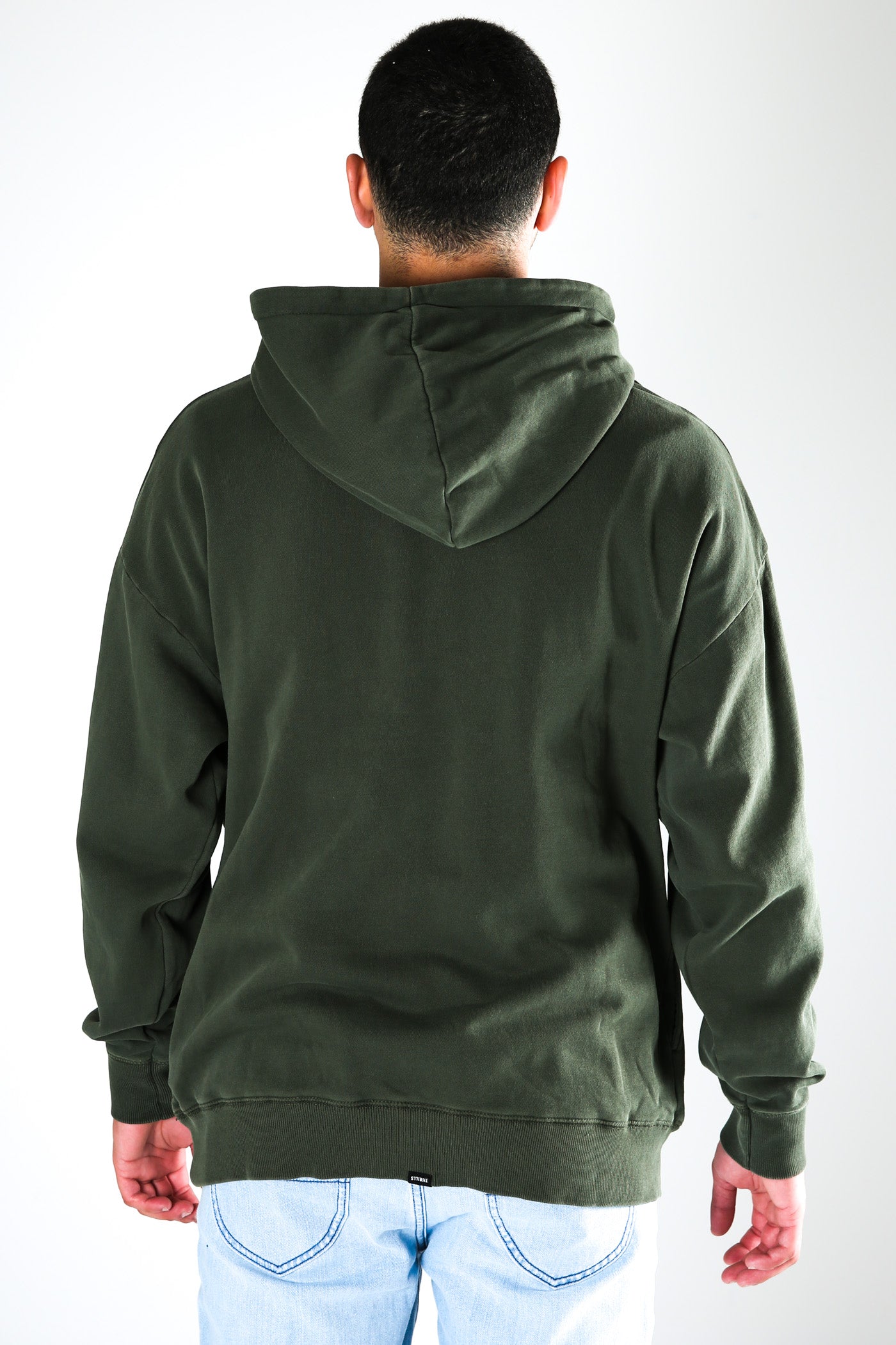 Situation Normal Slouch Pull On Hood Dark Olive