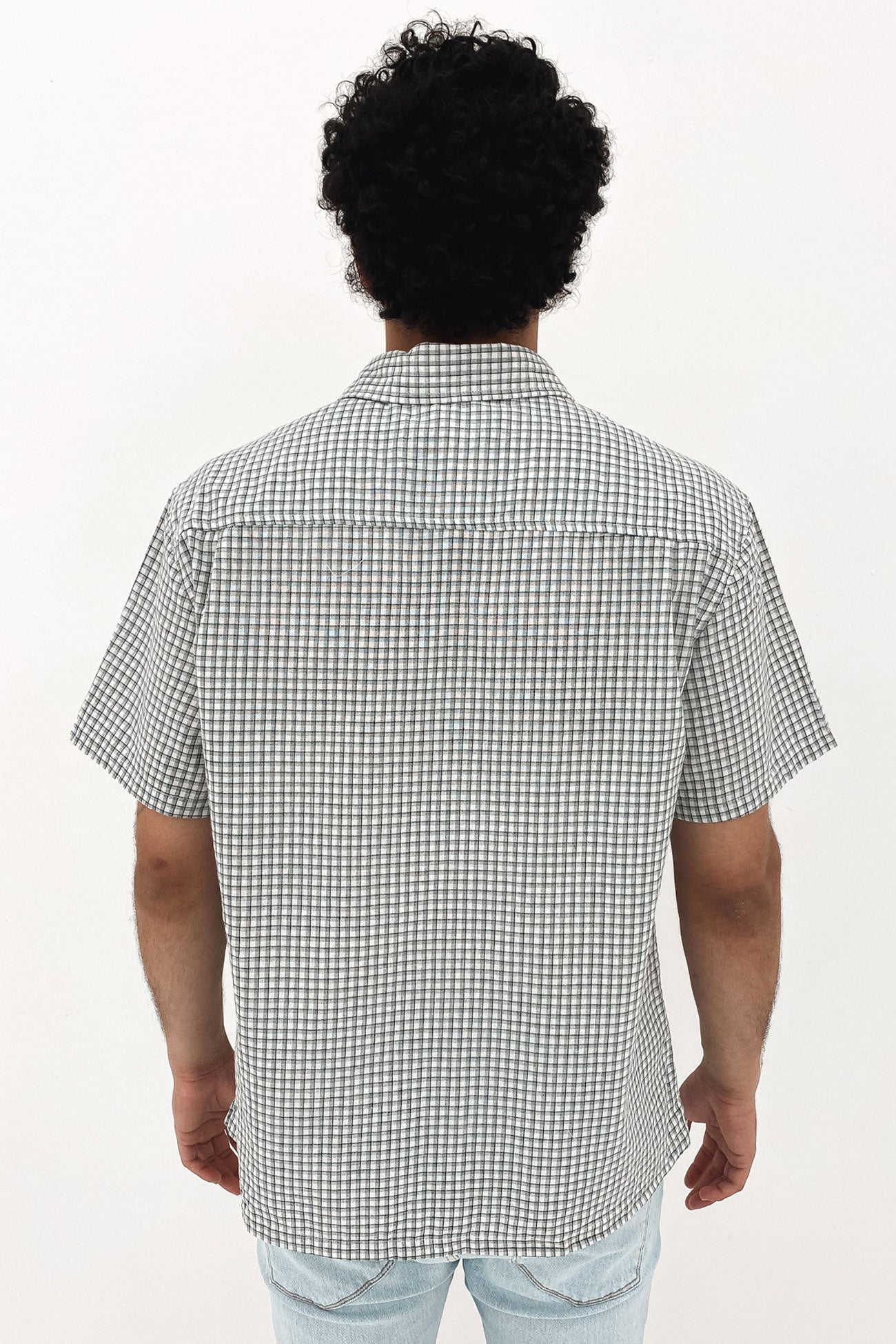 Slate Check Short Sleeve Shirt Slate