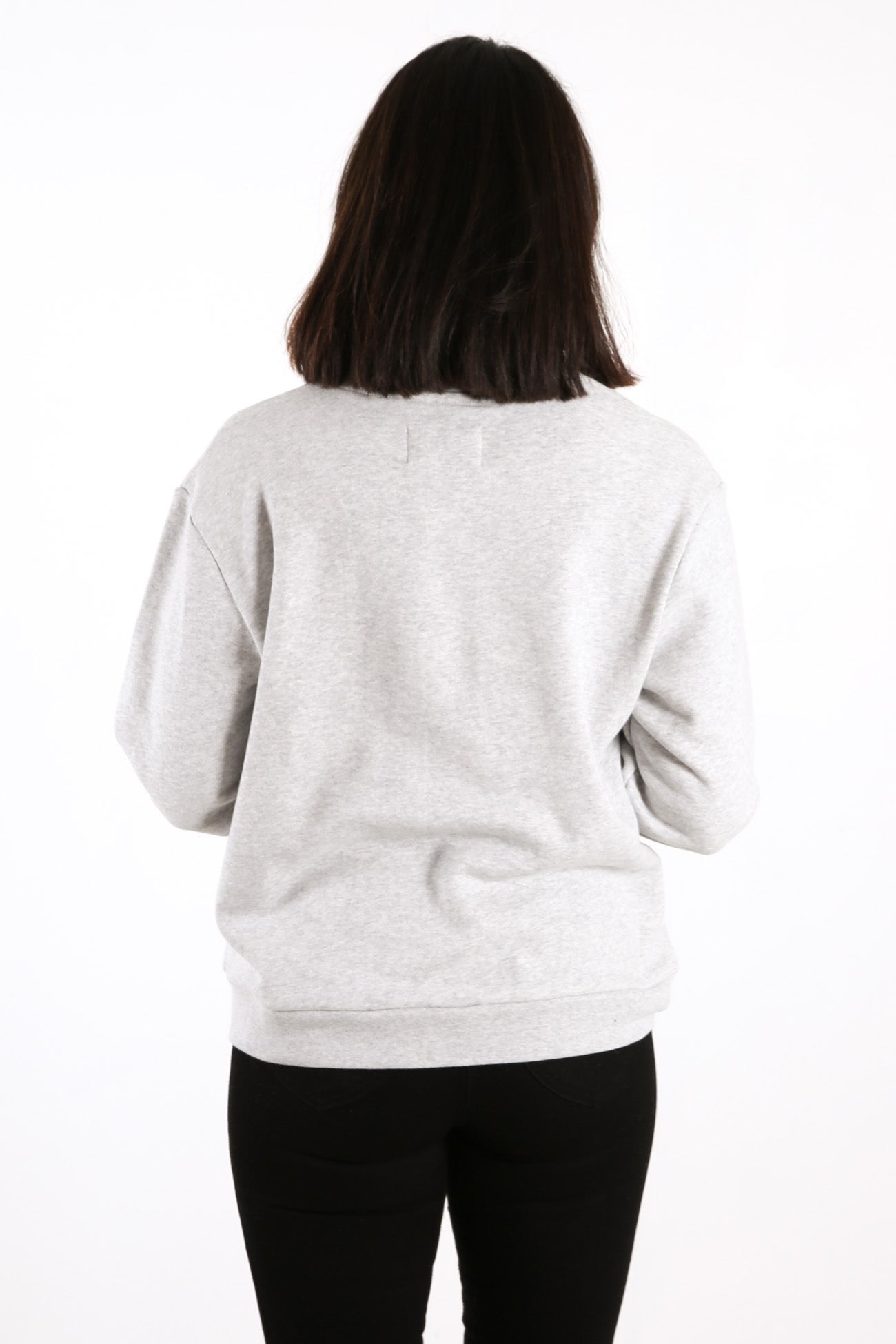 Slouch Sport Sweater Grey Marle