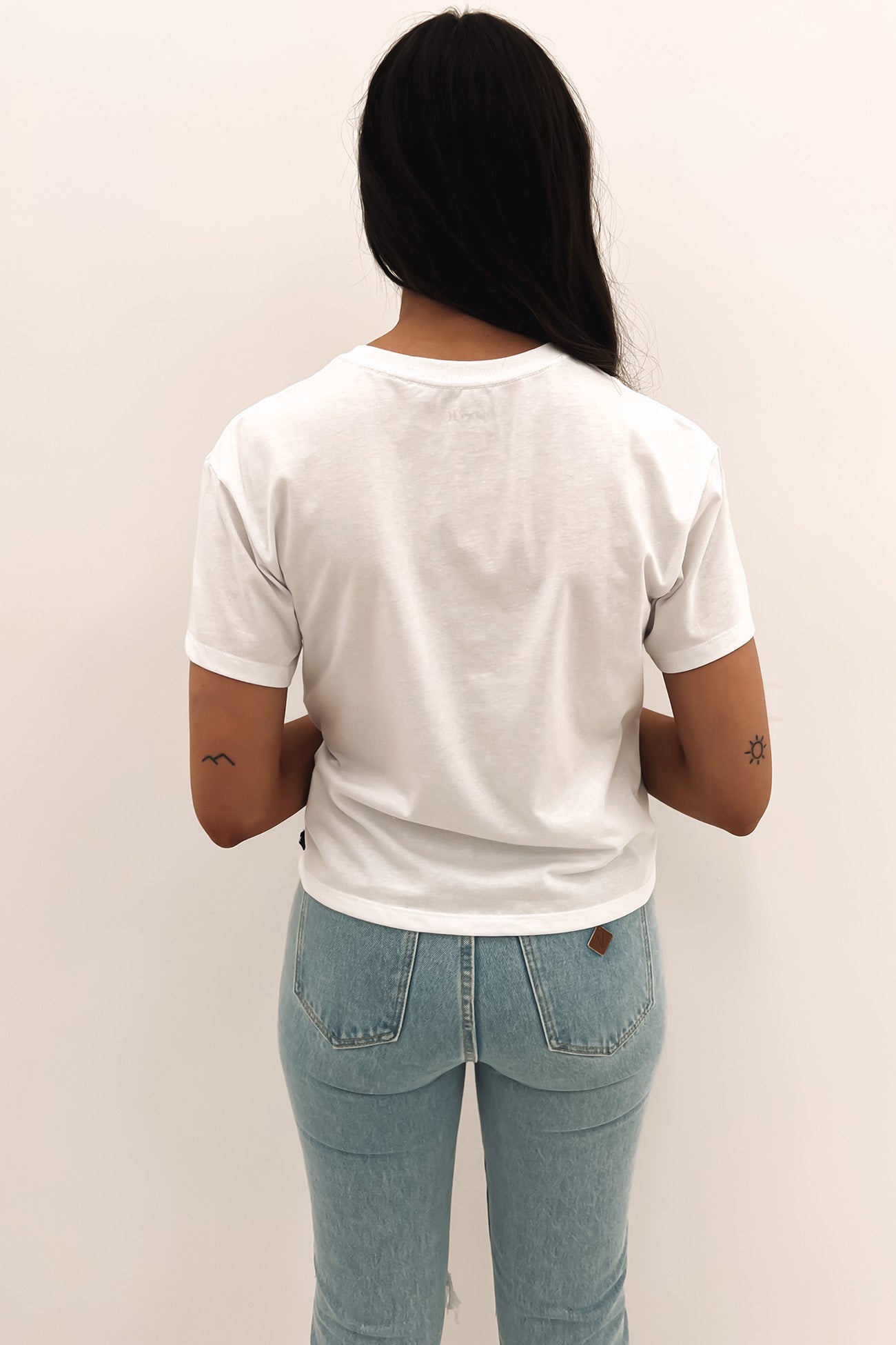 Smalls One And Only Crop Tee White