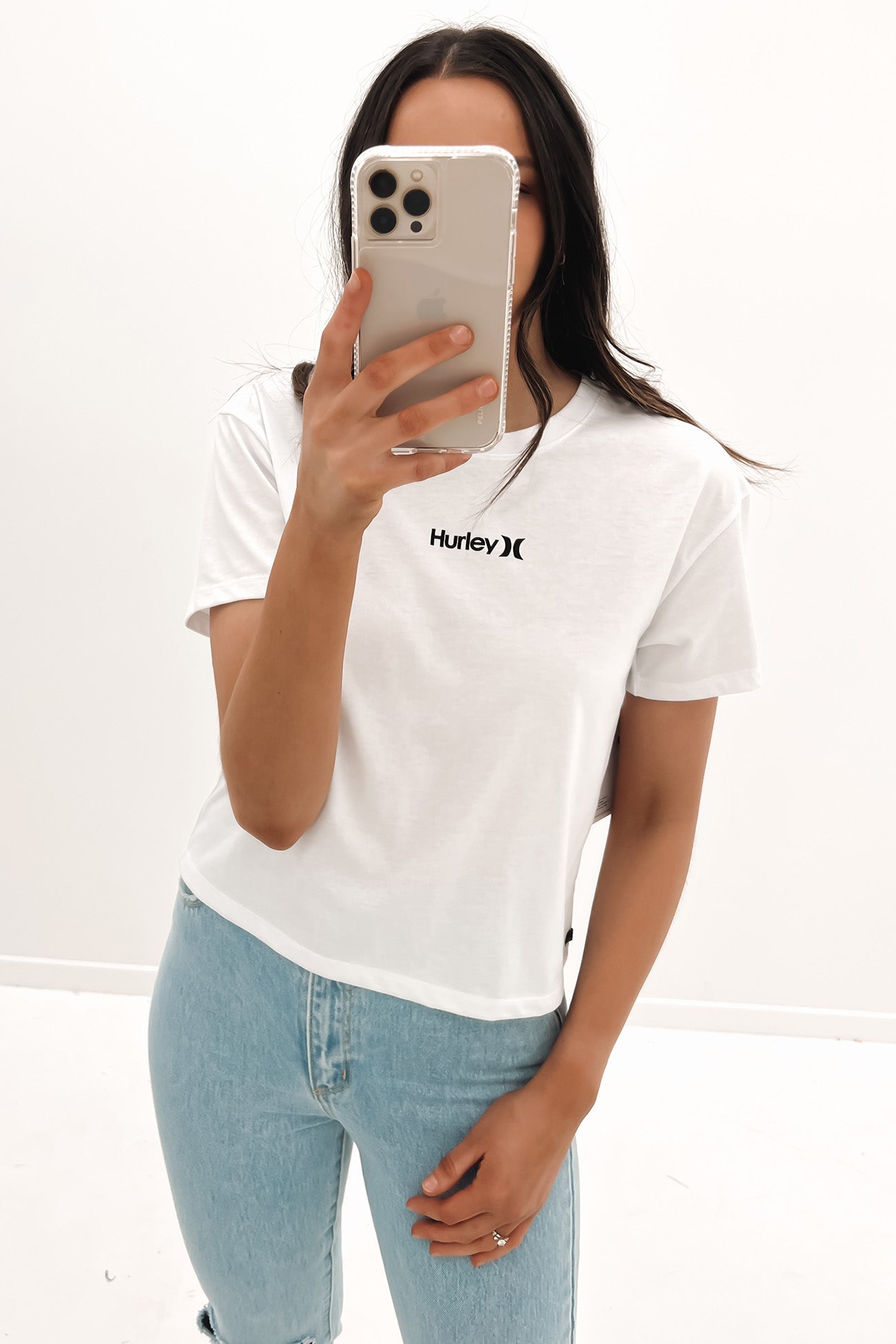 Smalls One And Only Crop Tee White