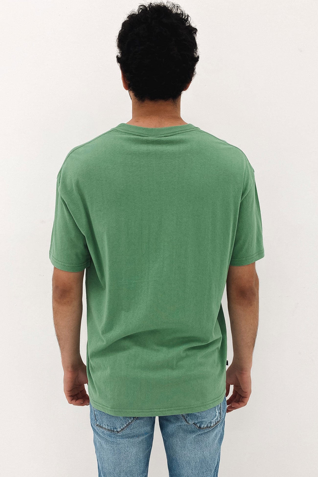 Solid Graffiti Short Sleeve Tee Apple Green