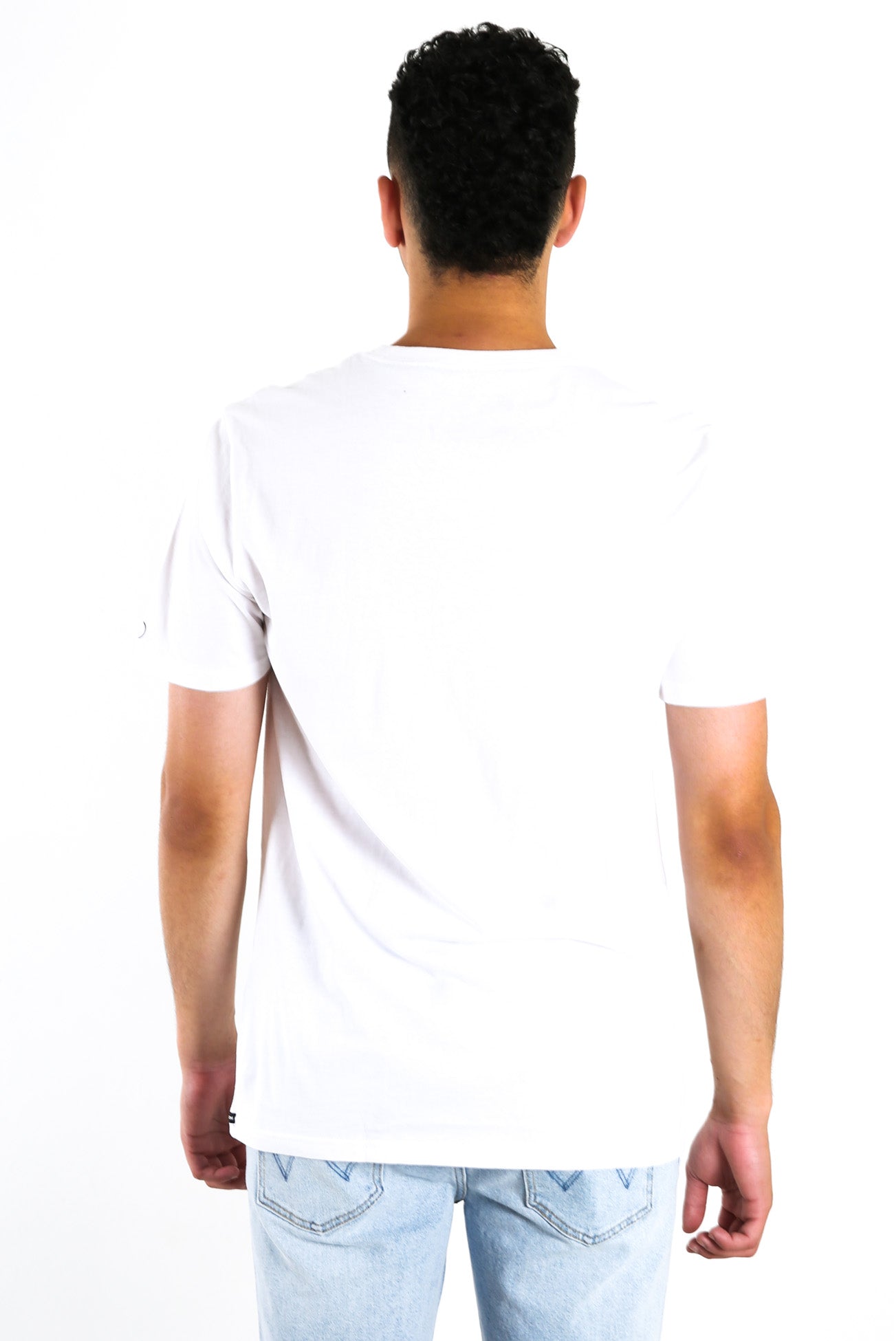 Solid Short Sleeve Tee White