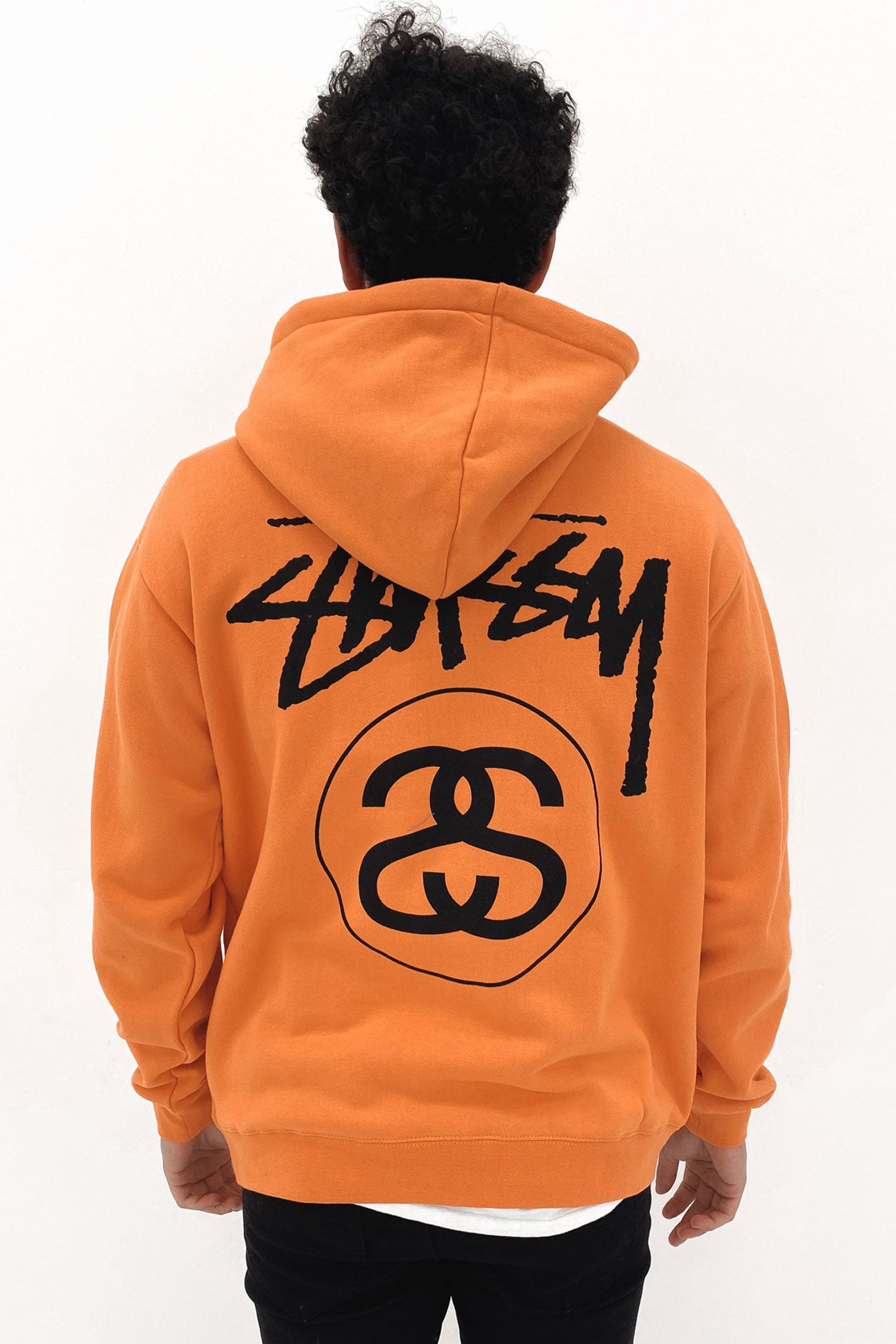 Solid Stock Link Hood Apricot