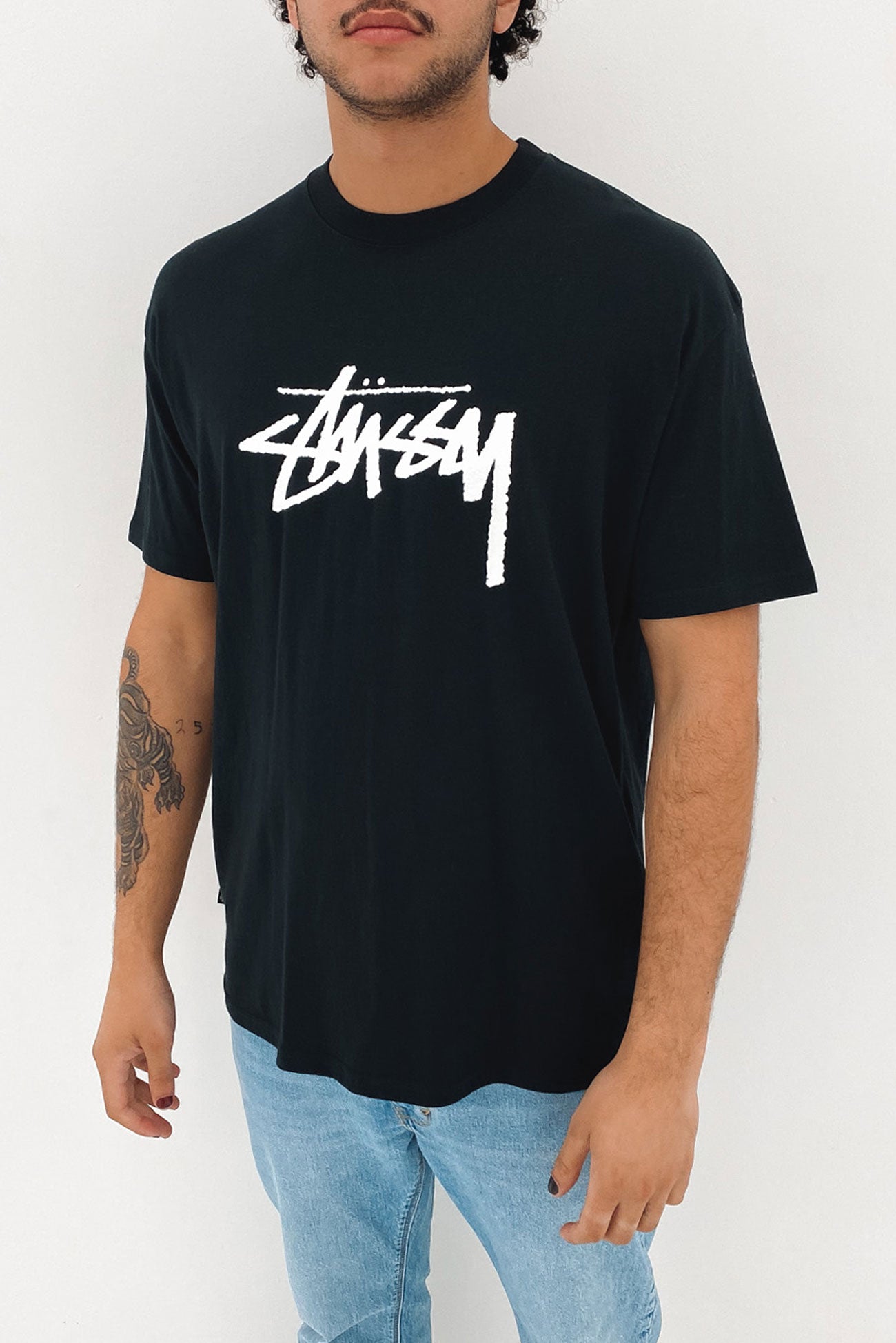 Solid Stock Short Sleeve Tee Black