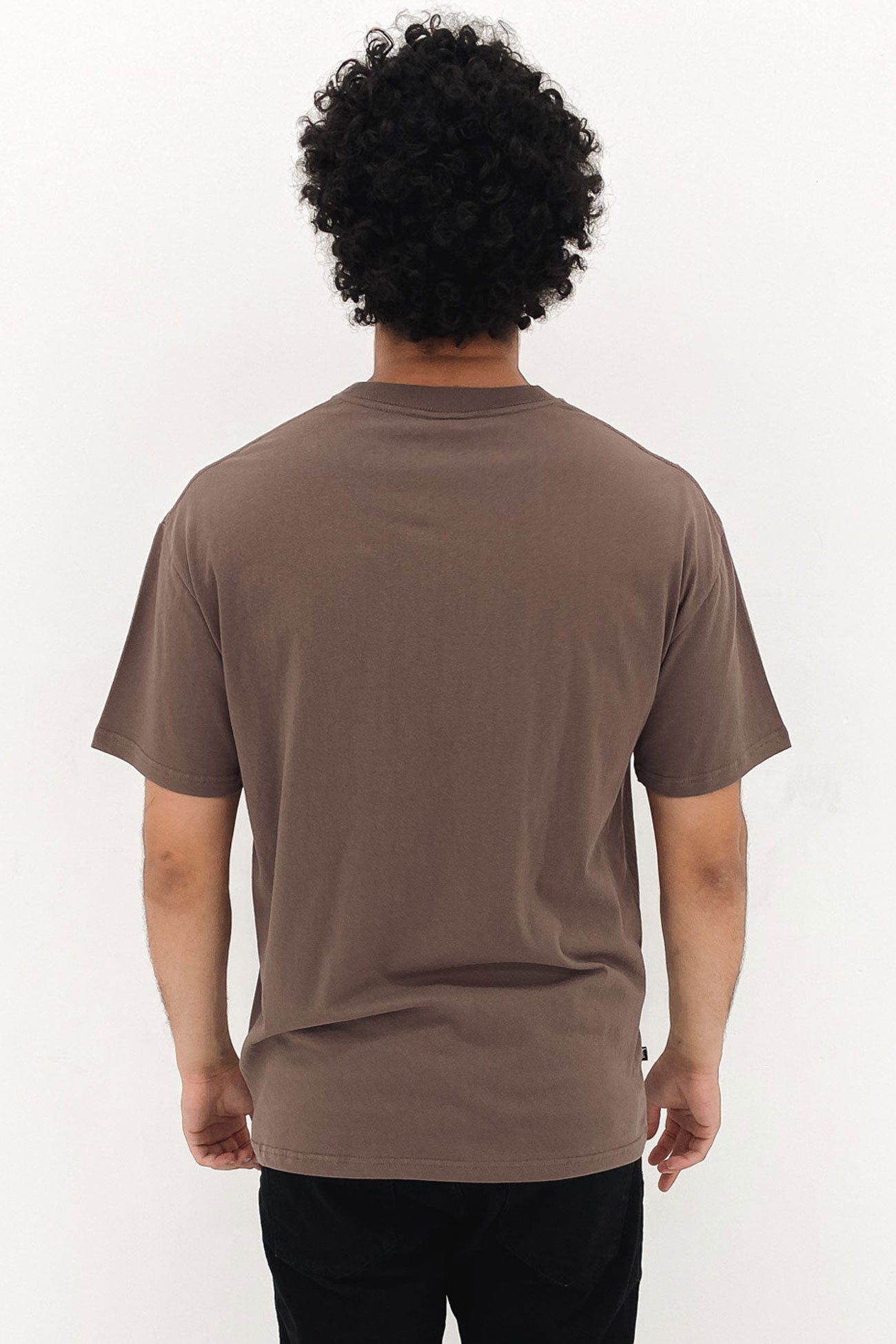 Solid Stock Short Sleeve Tee Brown