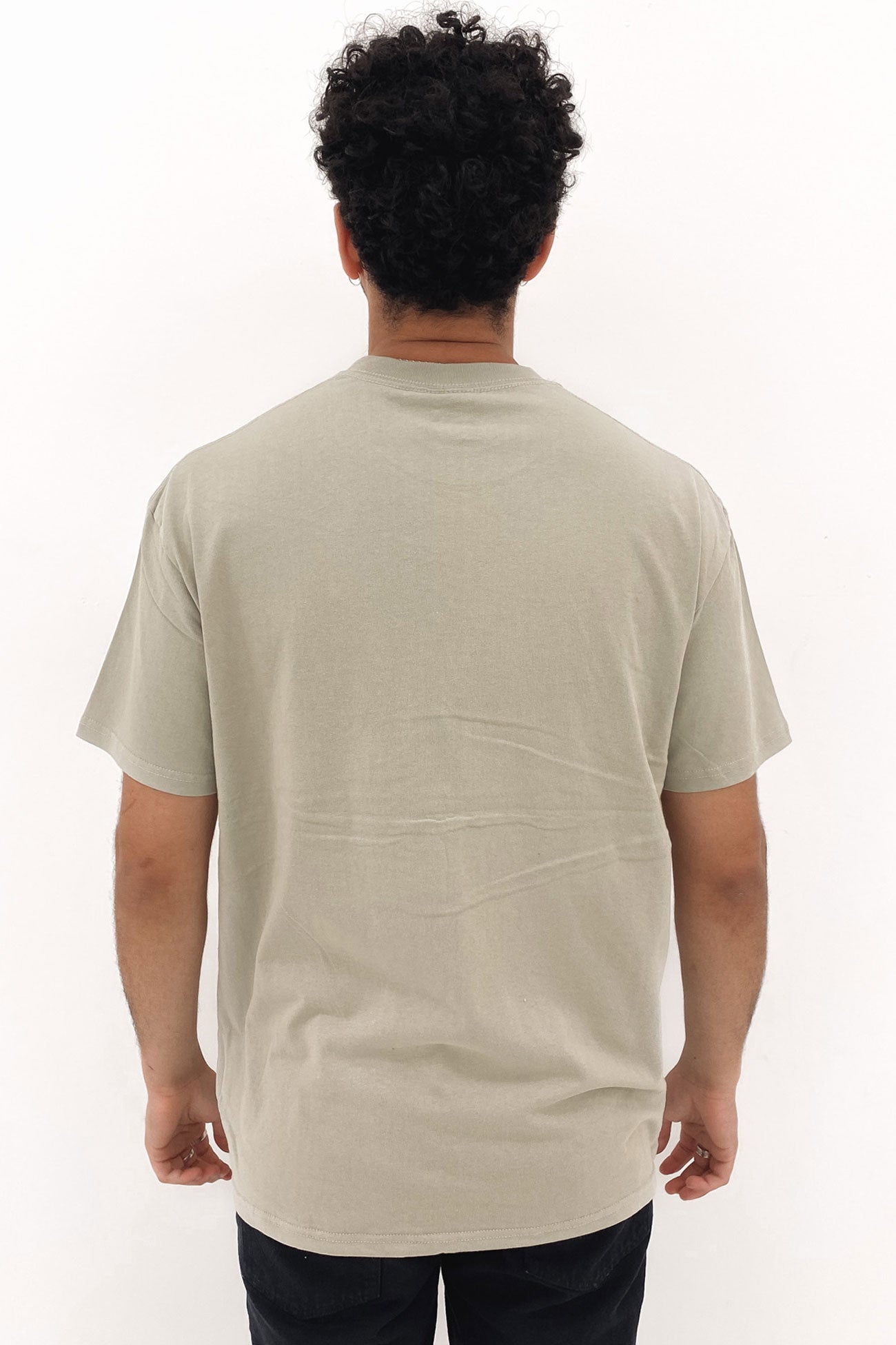 Solid Stock Short Sleeve Tee Stone