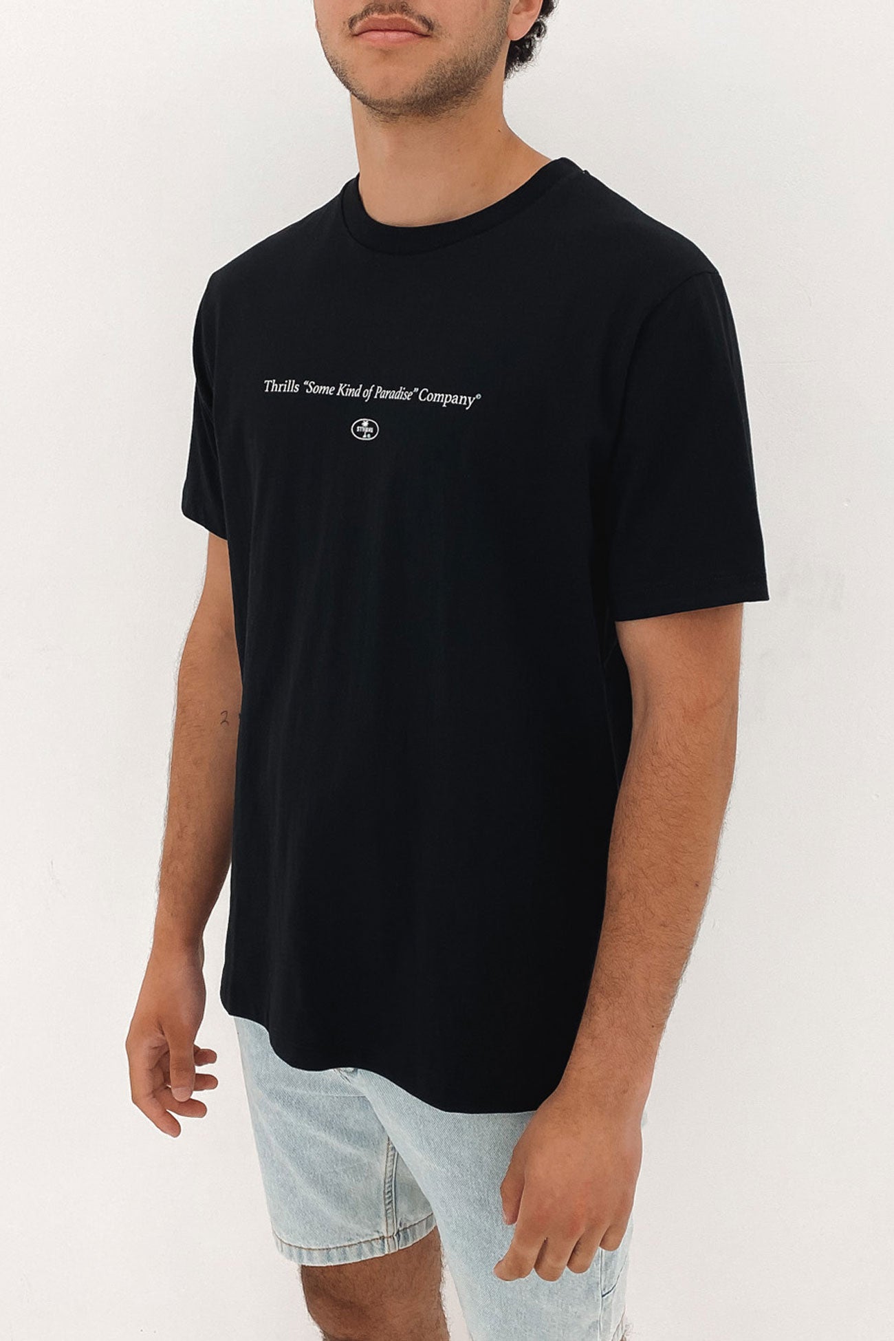 Some Kind Of Paradise Merch Fit Tee Black