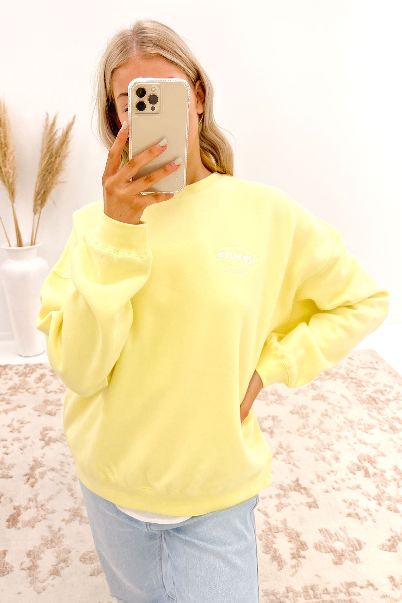 Soul Fleece Crew Citrus