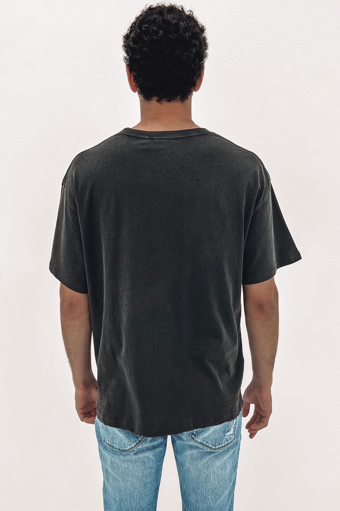 South Tee Washed Black