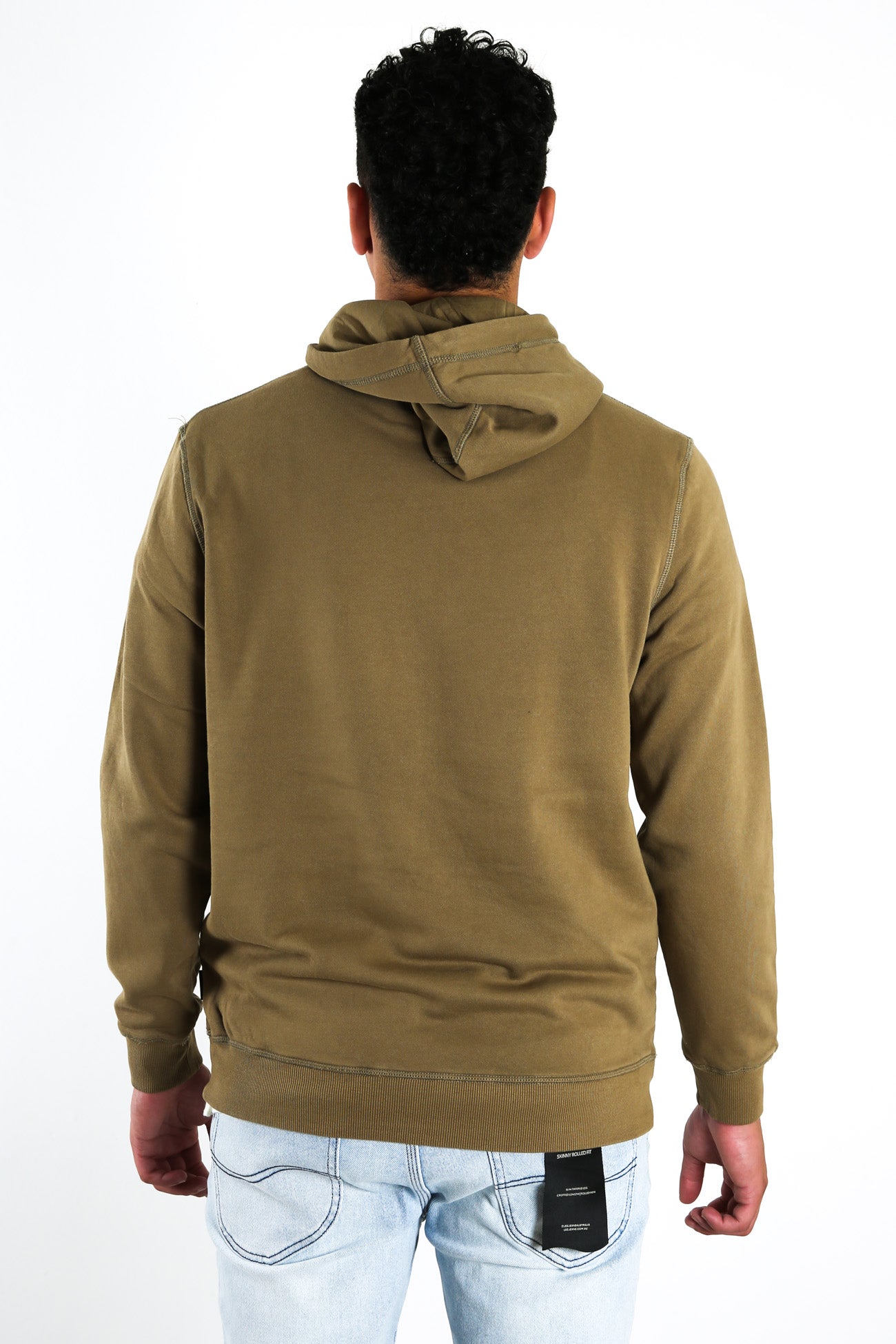 Special Cut Hood Fleece Covert Green