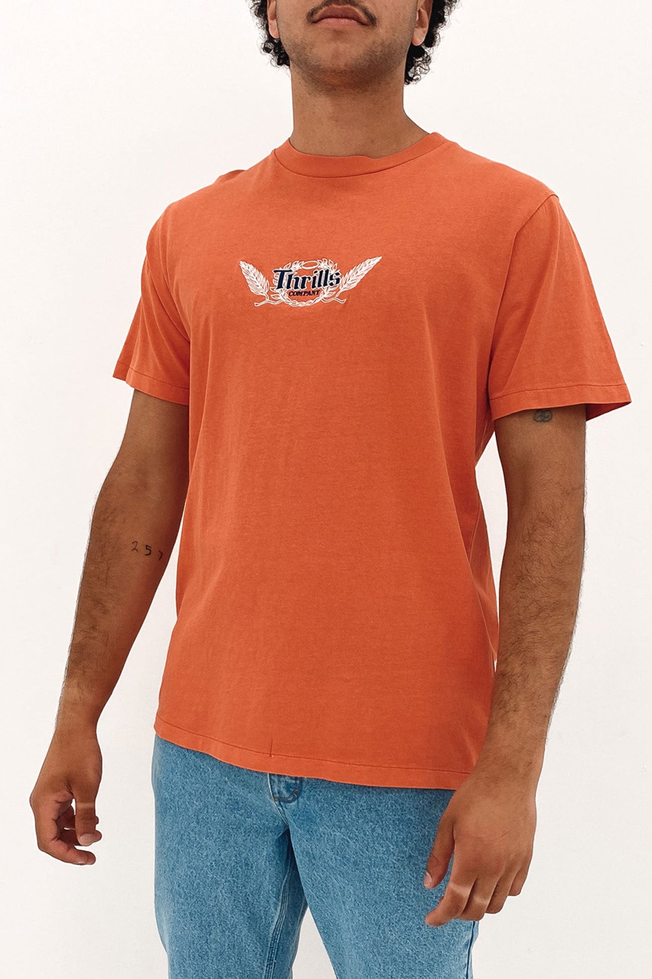 Speed Wings Merch Fit Tee Dusty Clay