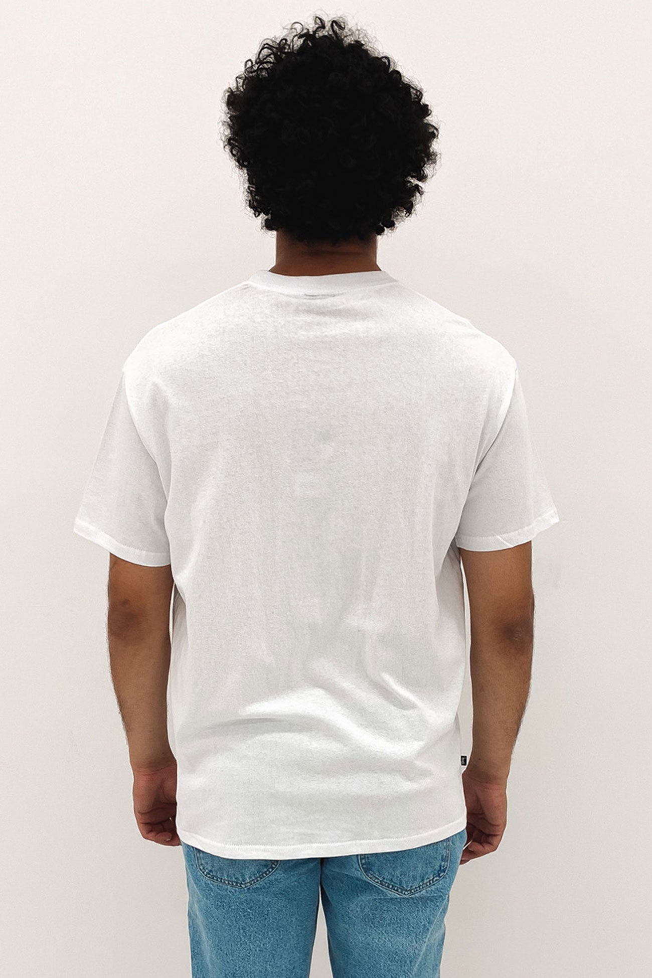 Split Oval Short Sleeve Tee White