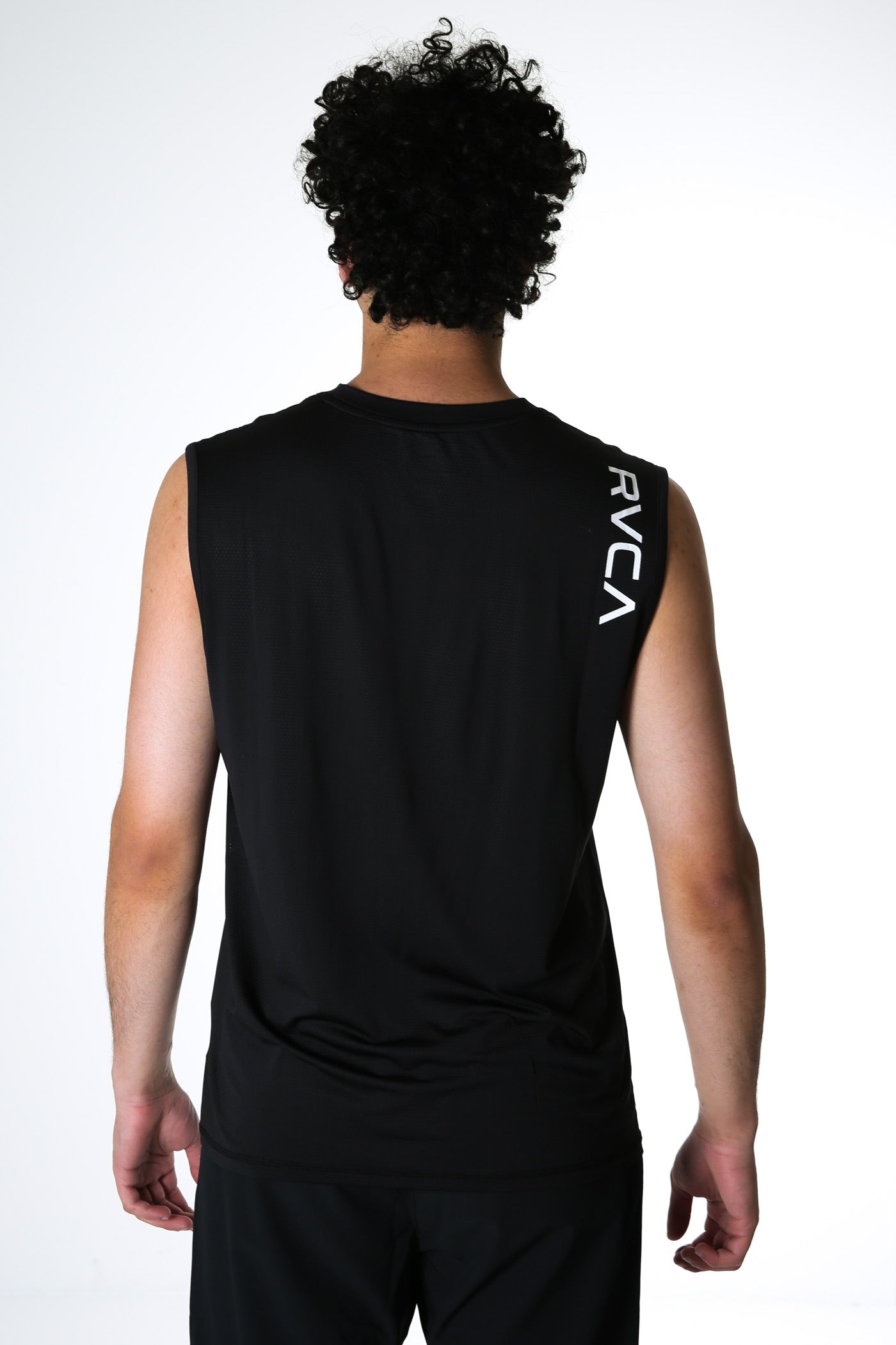 Sport Vent Muscle Tank Black