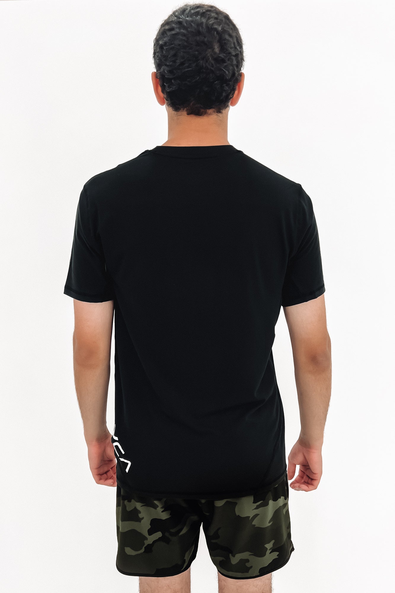 Sport Vent Short Sleeve Tee Black