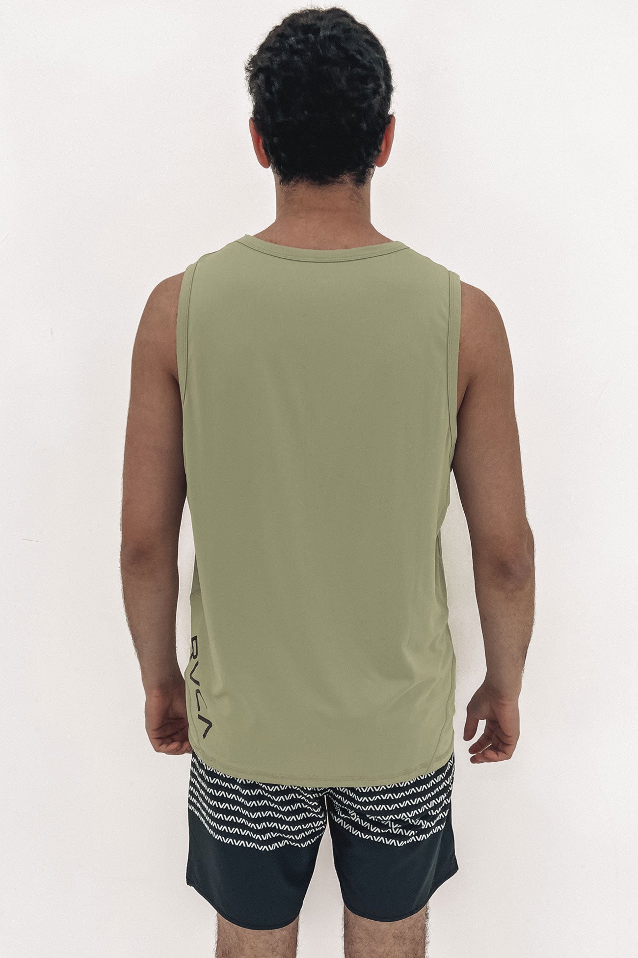 Sport Vent Singlet Grey Army