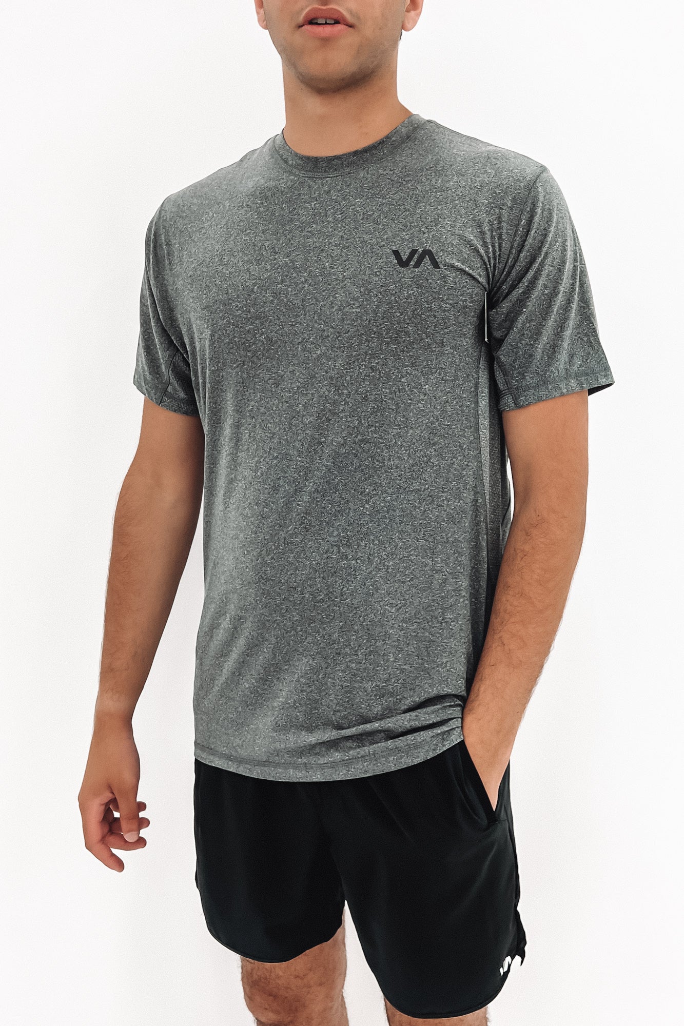 Sport Vent Short Sleeve Tee Charcoal Heather