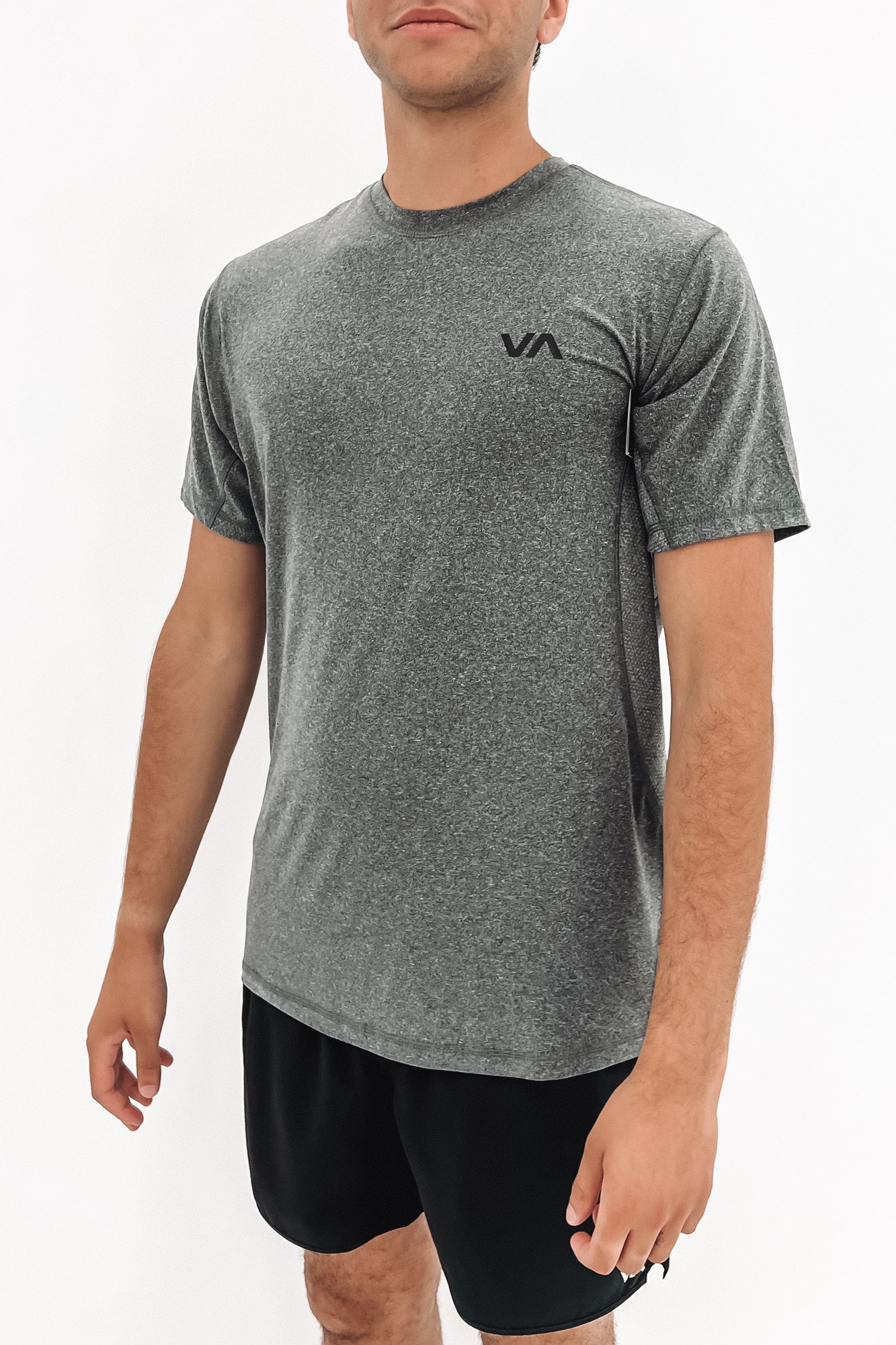 Sport Vent Short Sleeve Tee Charcoal Heather