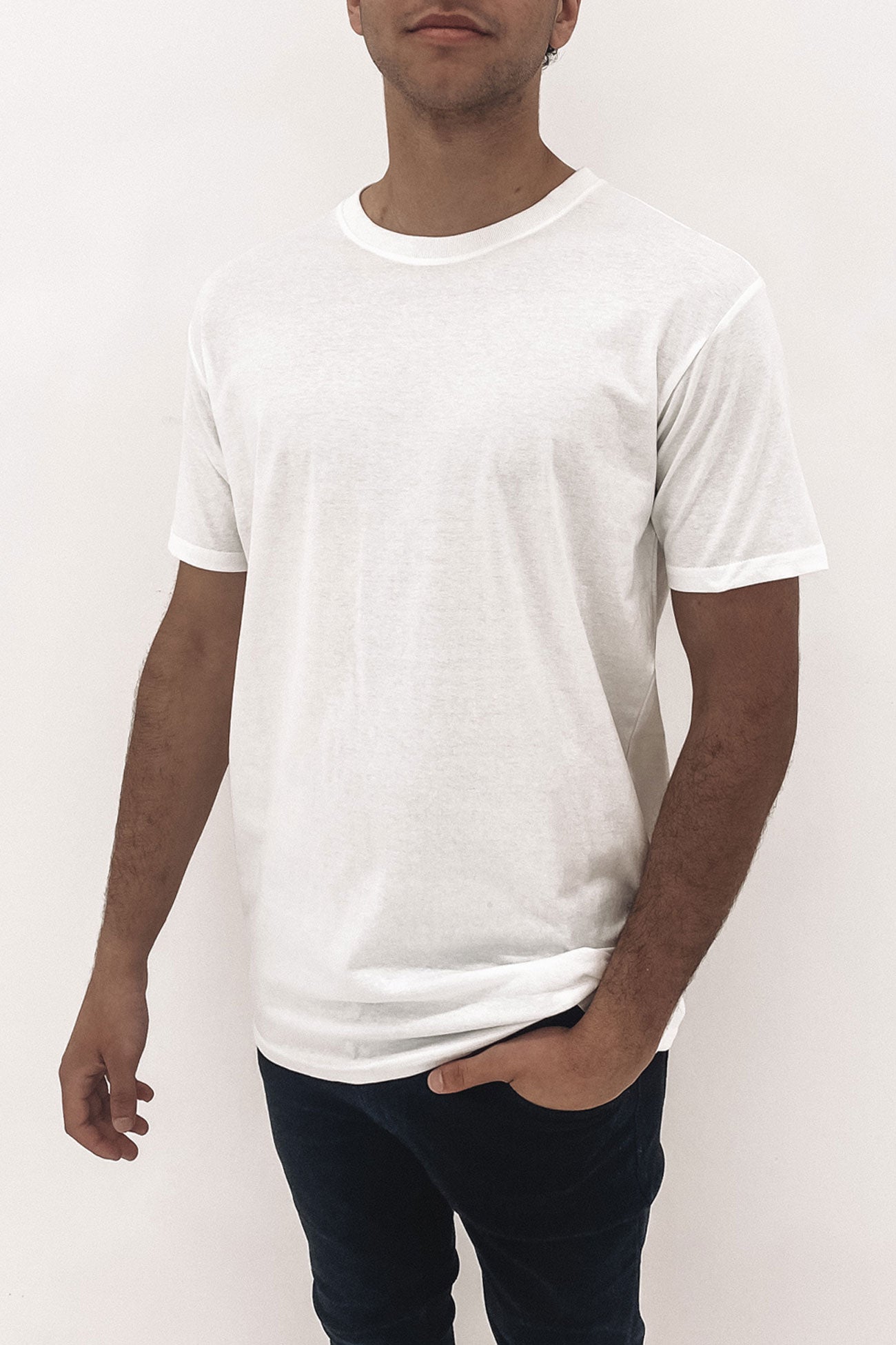 Standard Fit Tee White