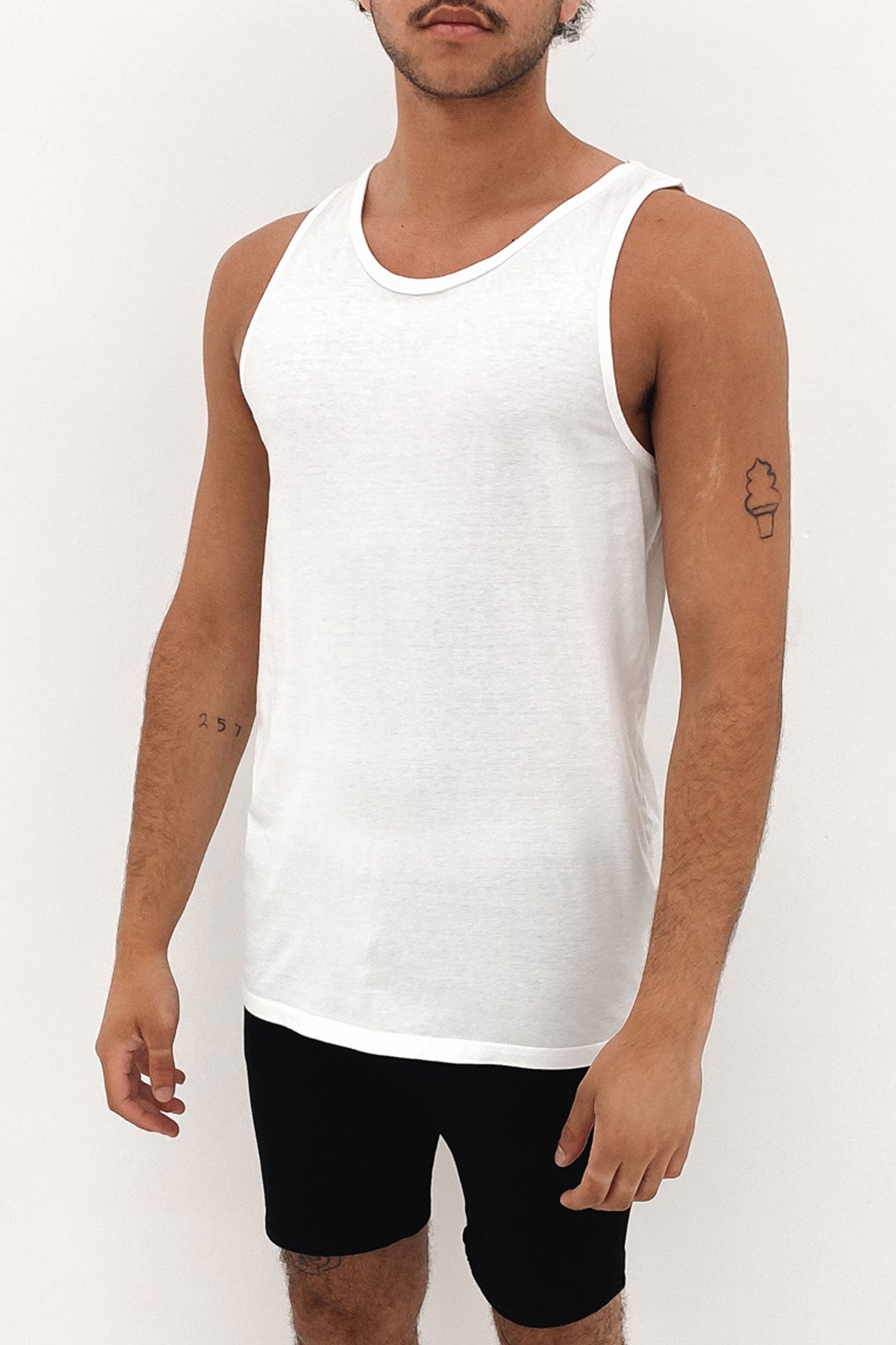 Standard Singlet White