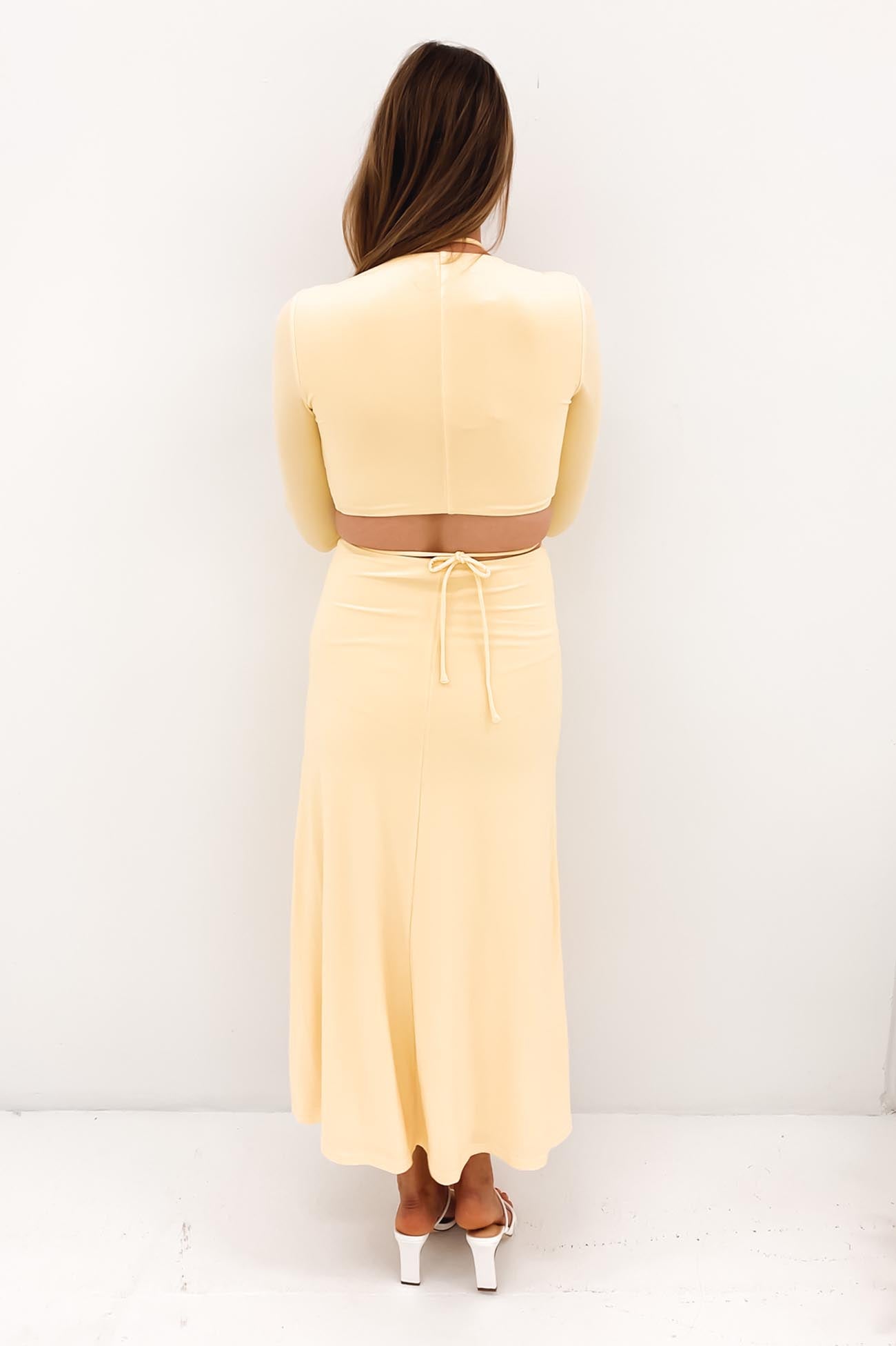 Starling Maxi Dress Lemon