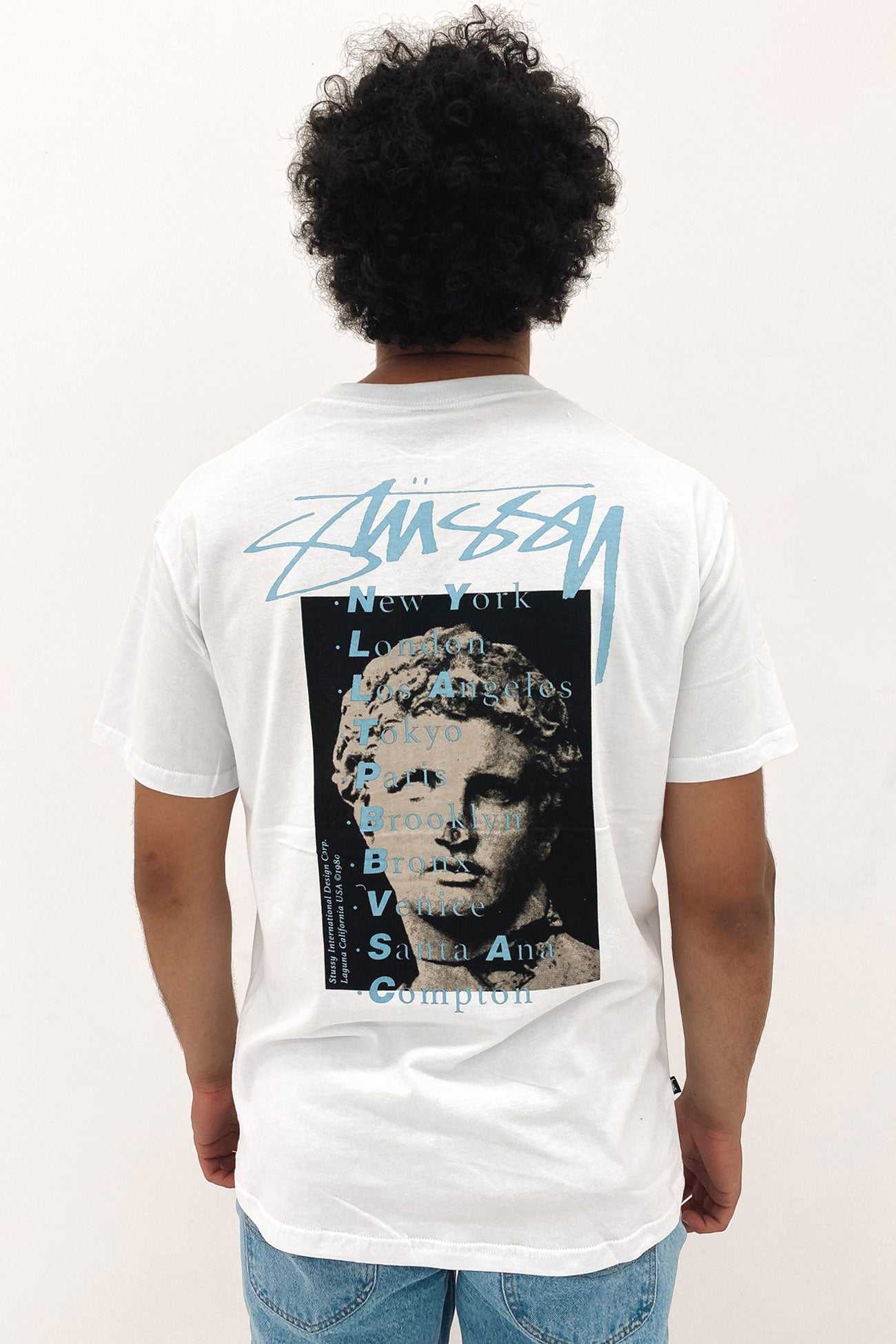 Statue 50-50 Short Sleeve Tee White