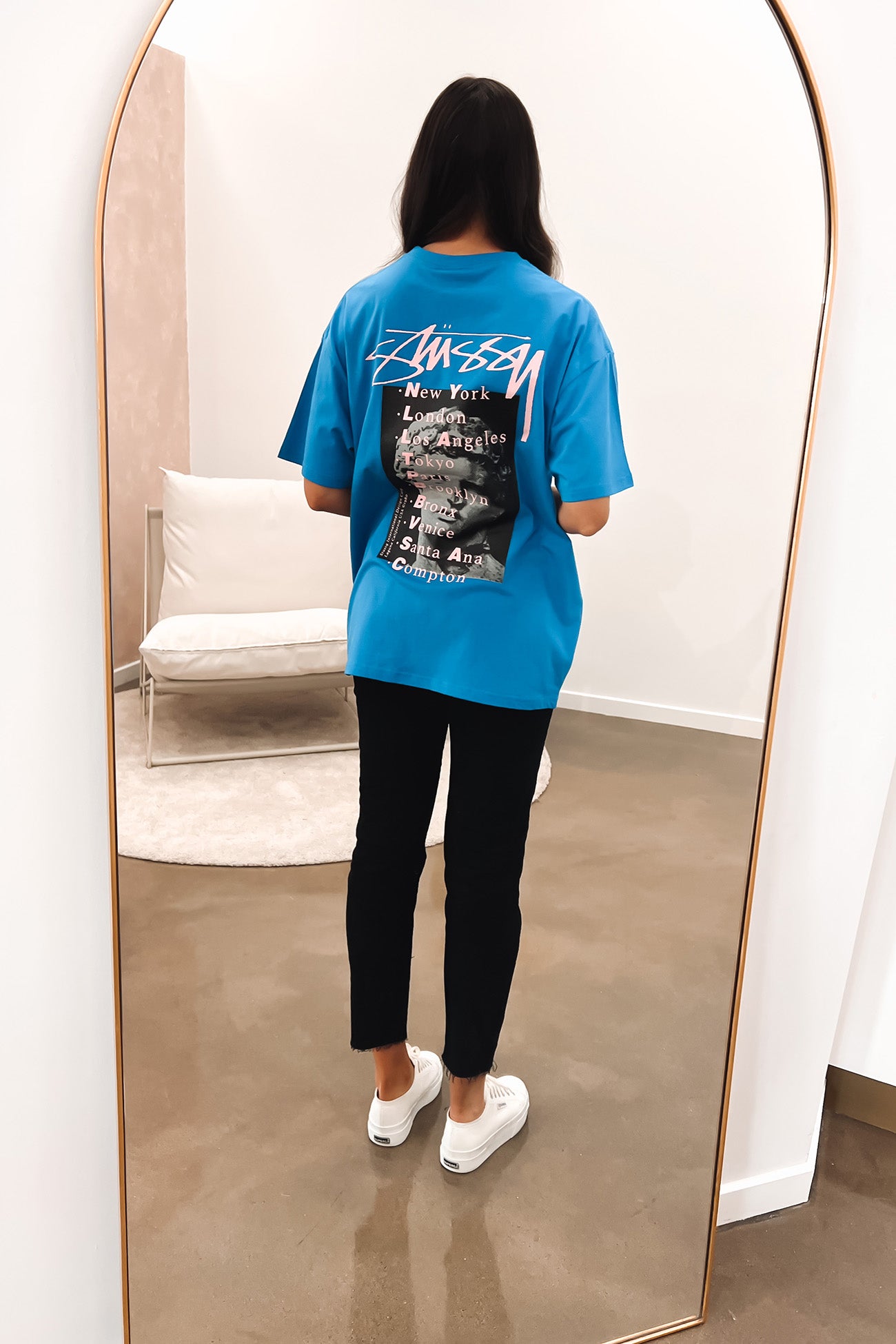 Statue Relaxed Tee Strong Blue