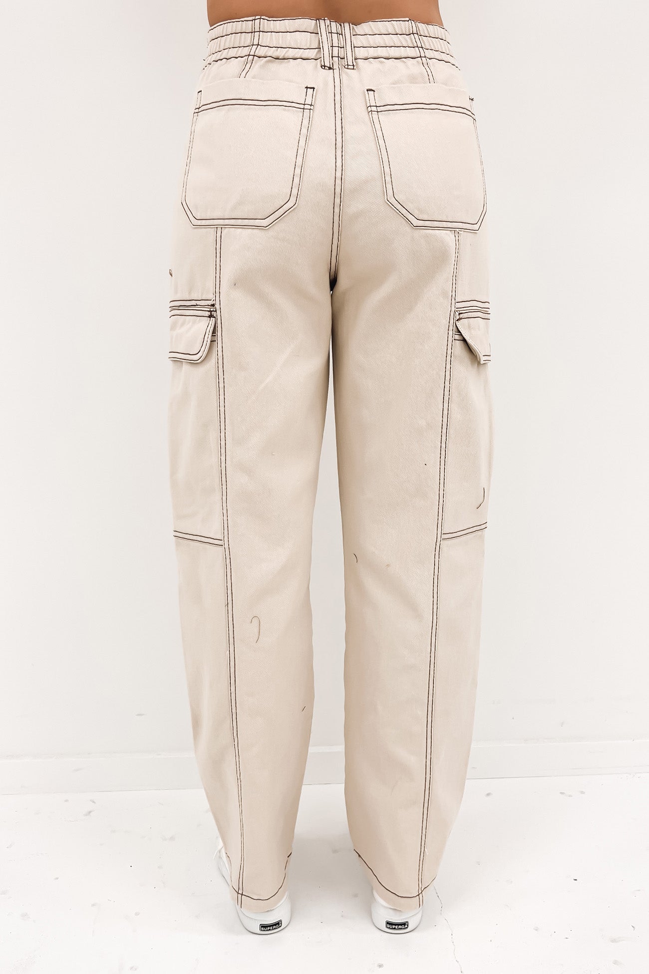 Stevie Cargo Pant Natural