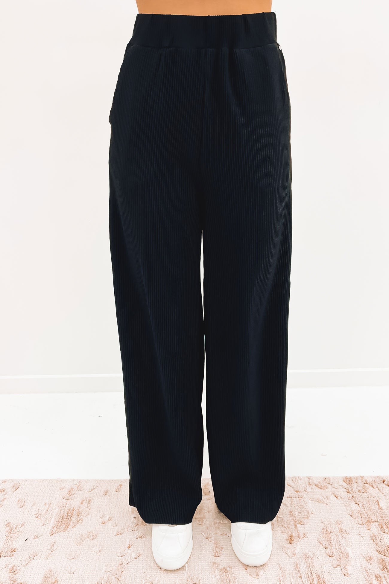 Stine Wide Leg Pant Black